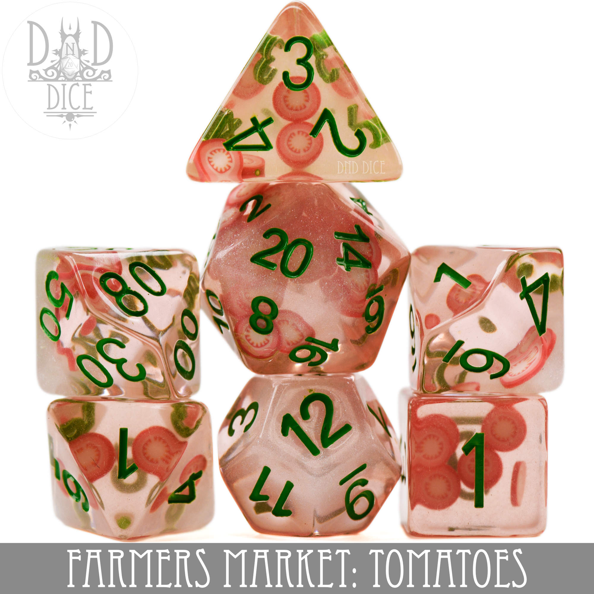 Farmers Market: Tomatoes Dice Set