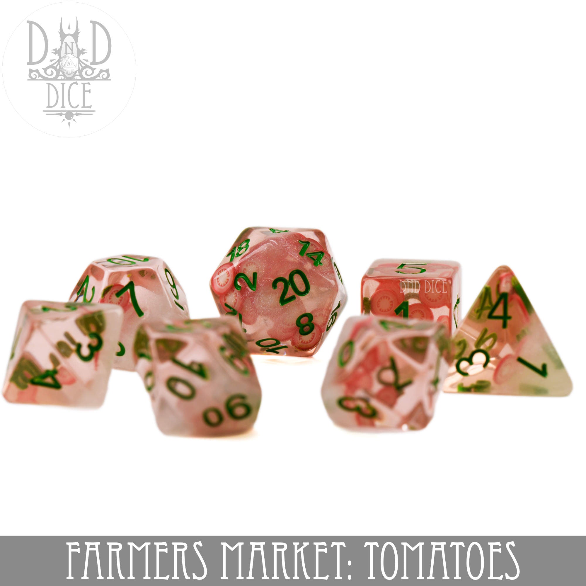 Farmers Market: Tomatoes Dice Set