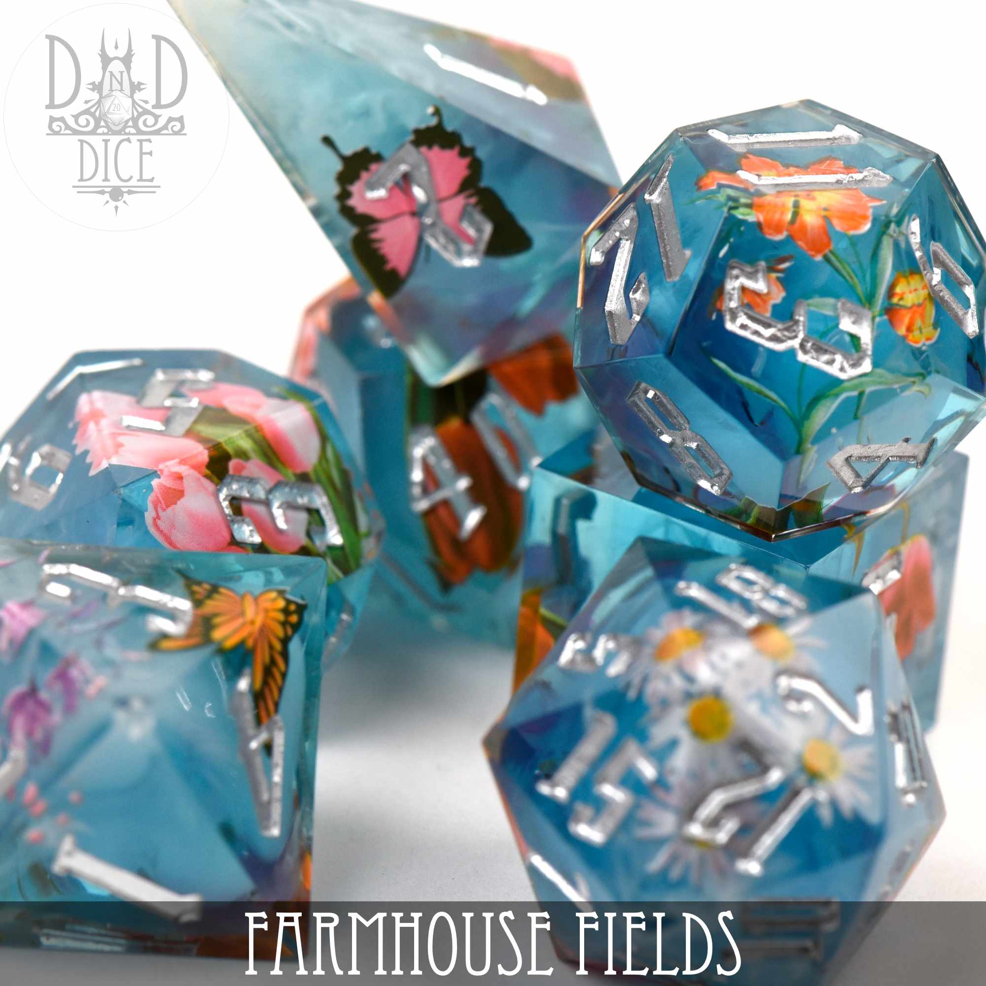 Farmhouse Fields Handmade Dice Set