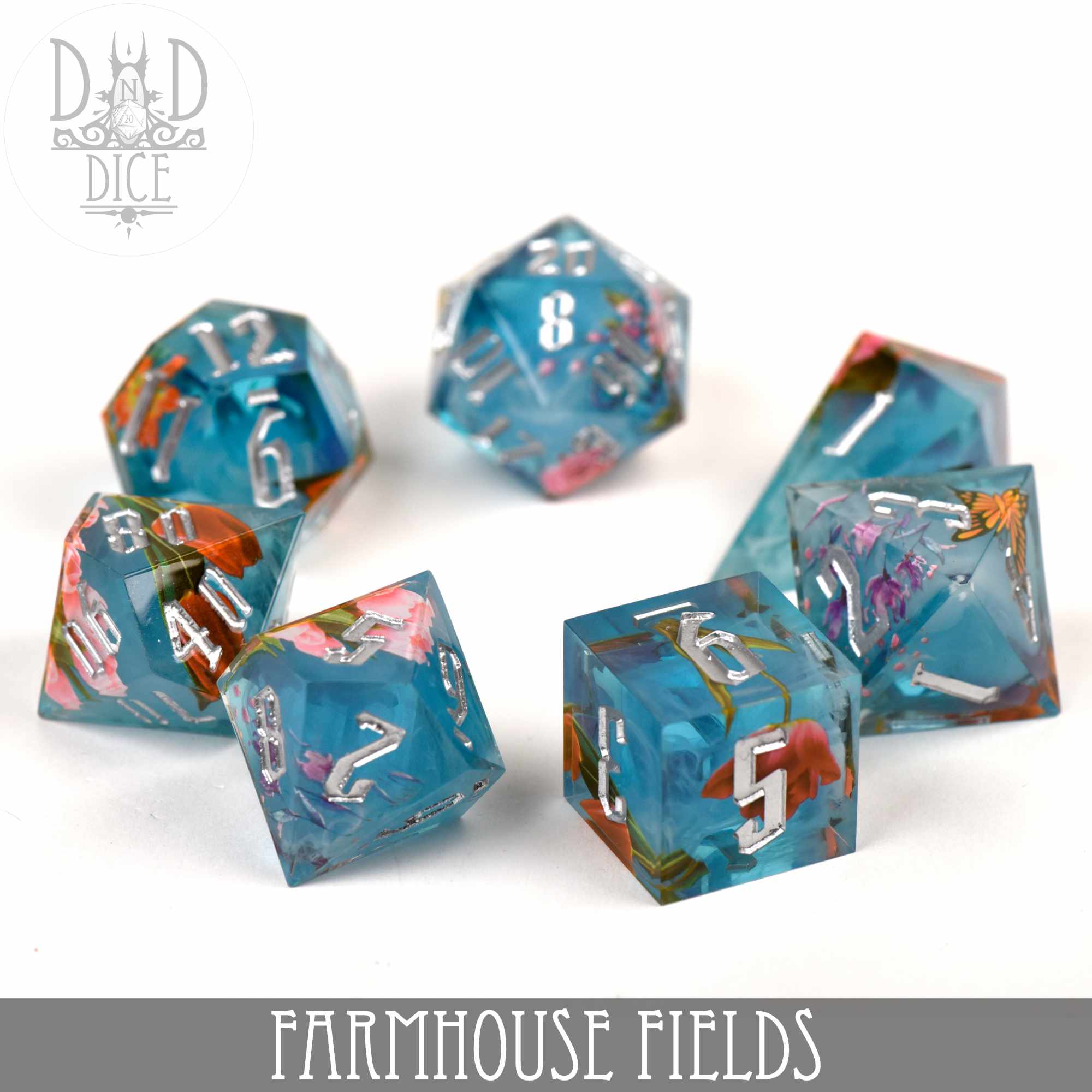 Farmhouse Fields Handmade Dice Set