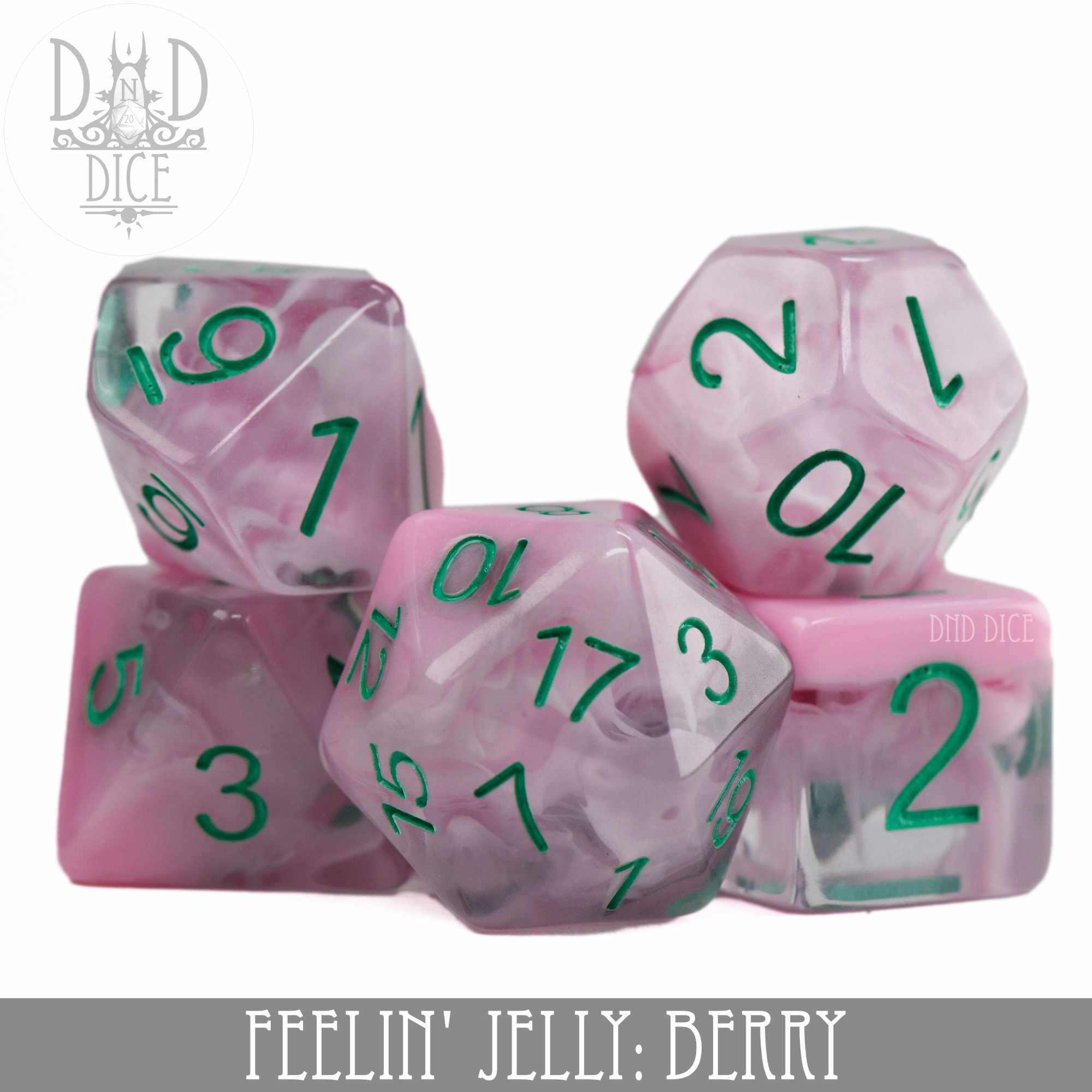 Feelin' Jelly: Berry Dice Set