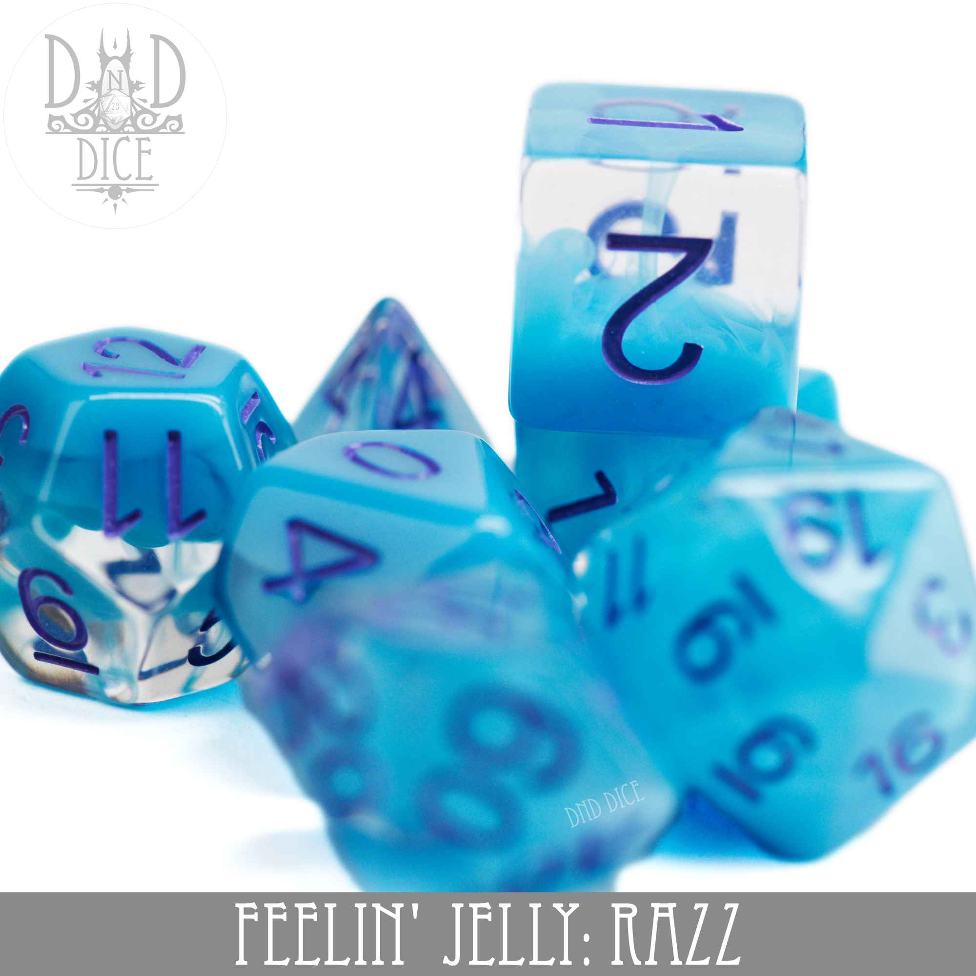 Feelin' Jelly: Razz Dice Set