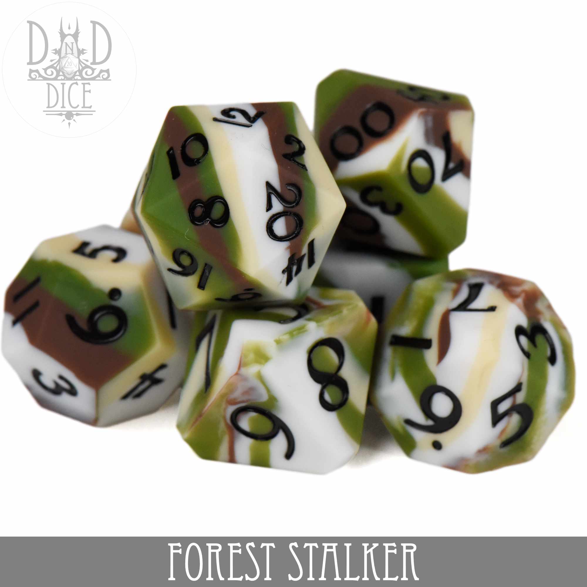 Forest Stalker Silicone Dice Set