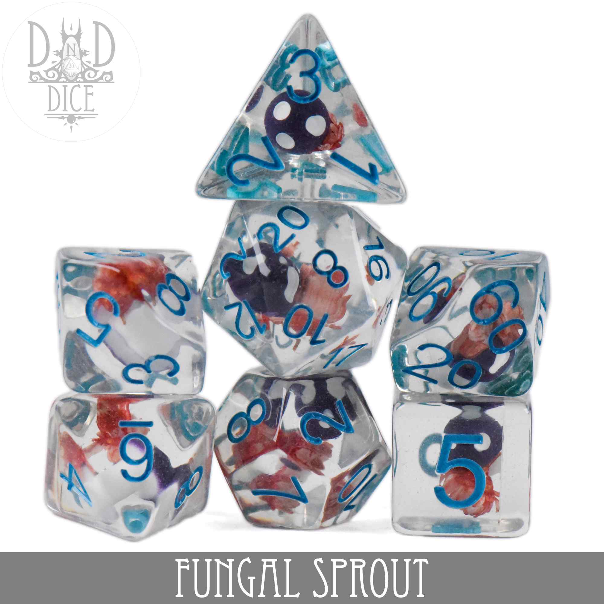 Fungal Sprout Dice Set