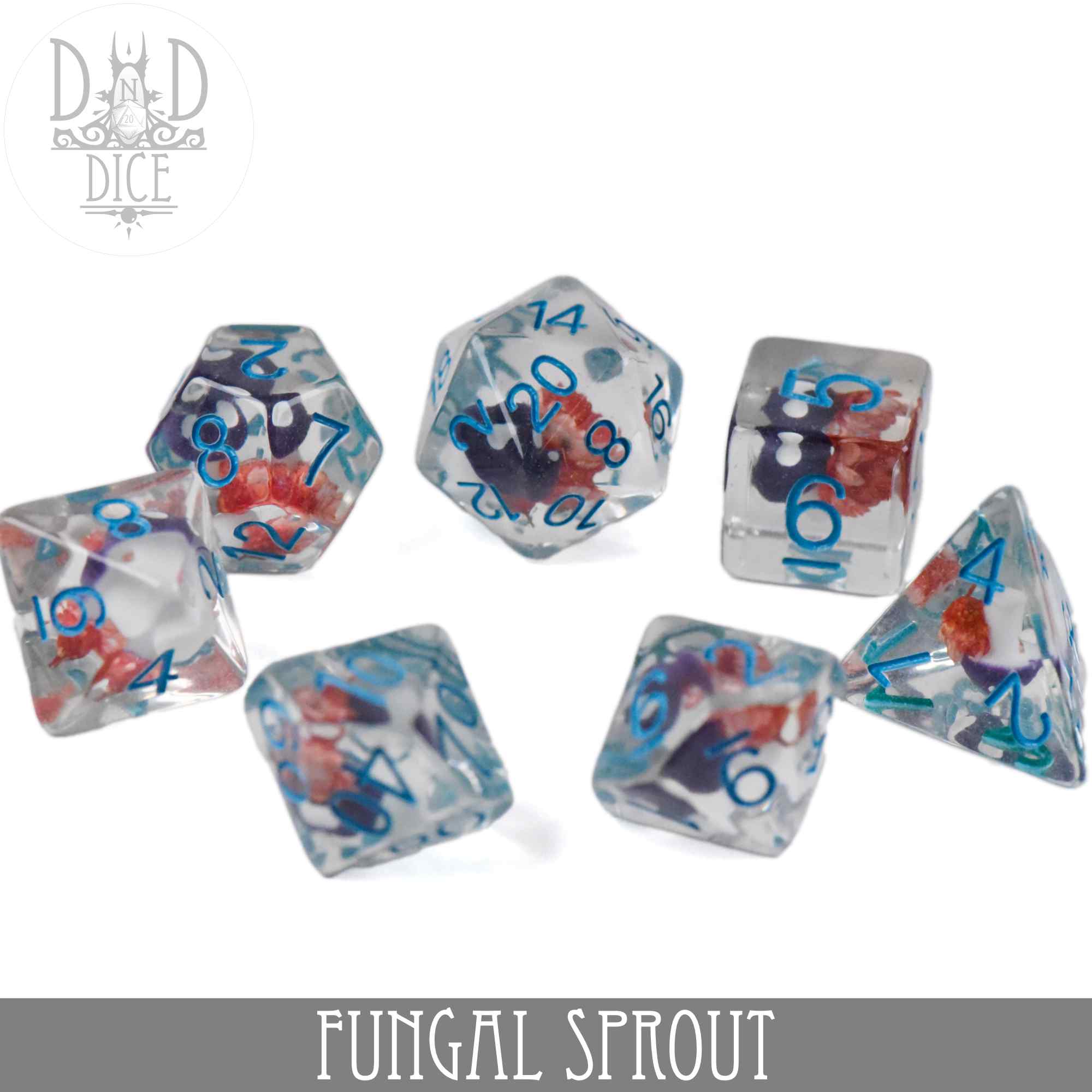 Fungal Sprout Dice Set