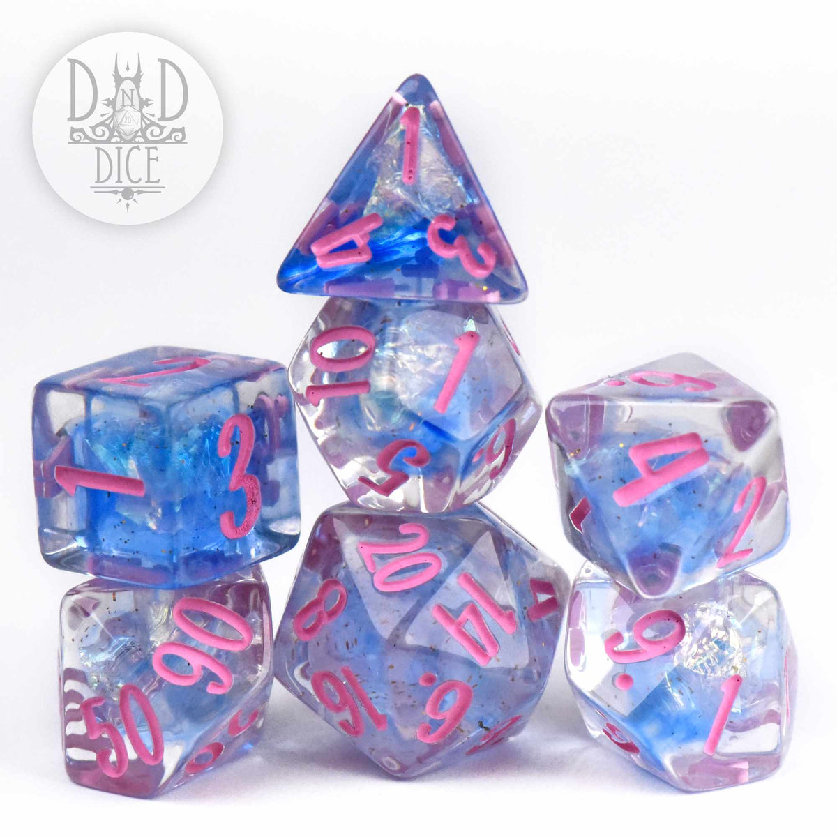 Gossamer Queen Dice Set
