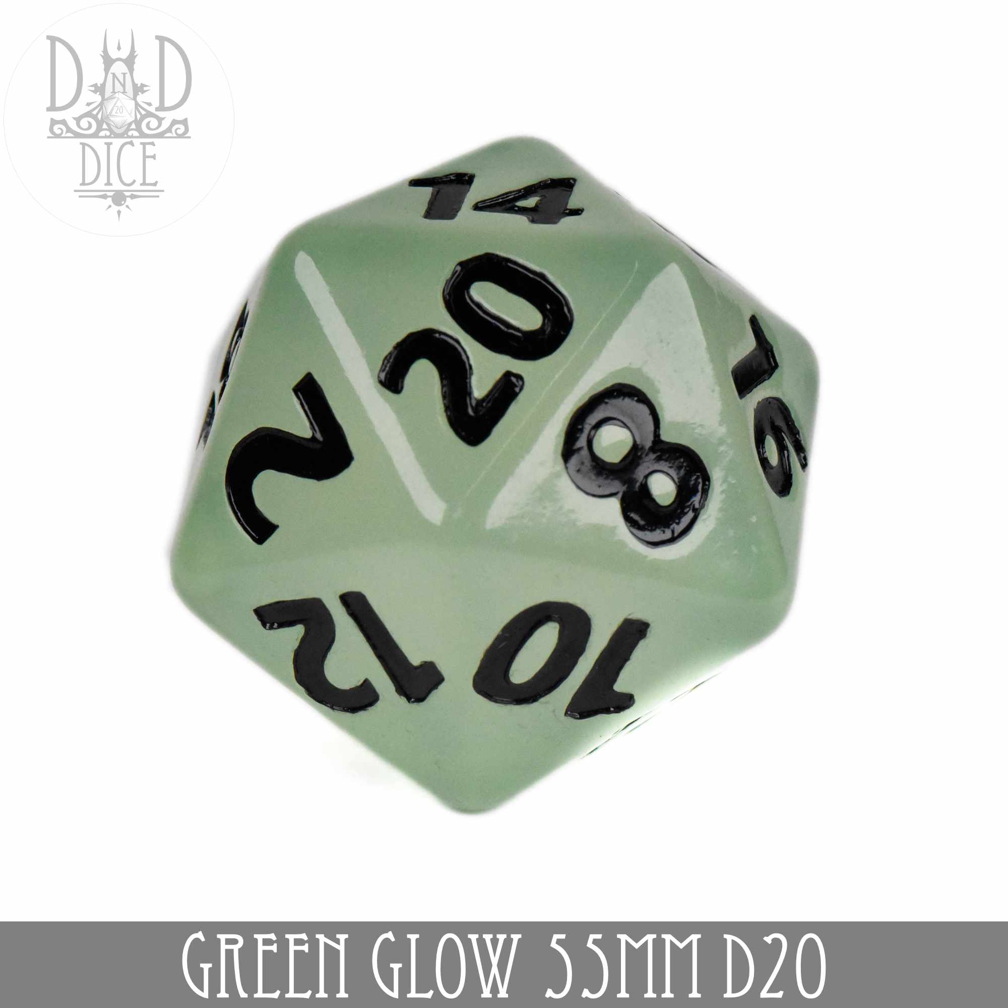 55mm D20 - Green Glow