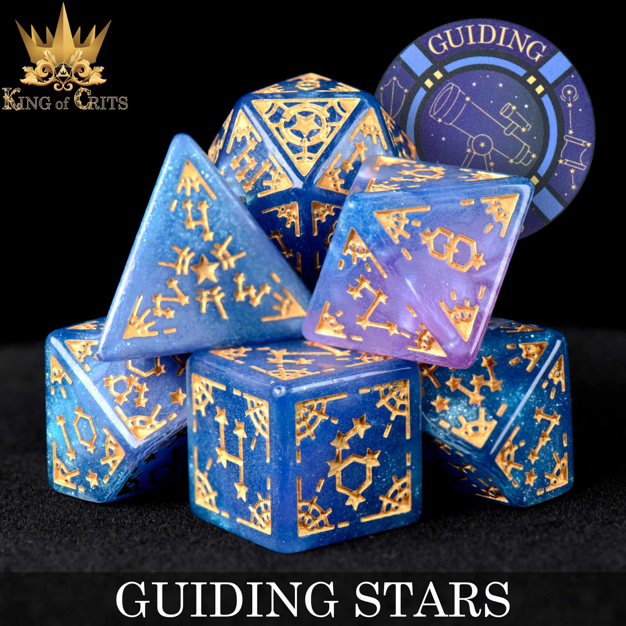 Guiding Stars 7 Dice Set