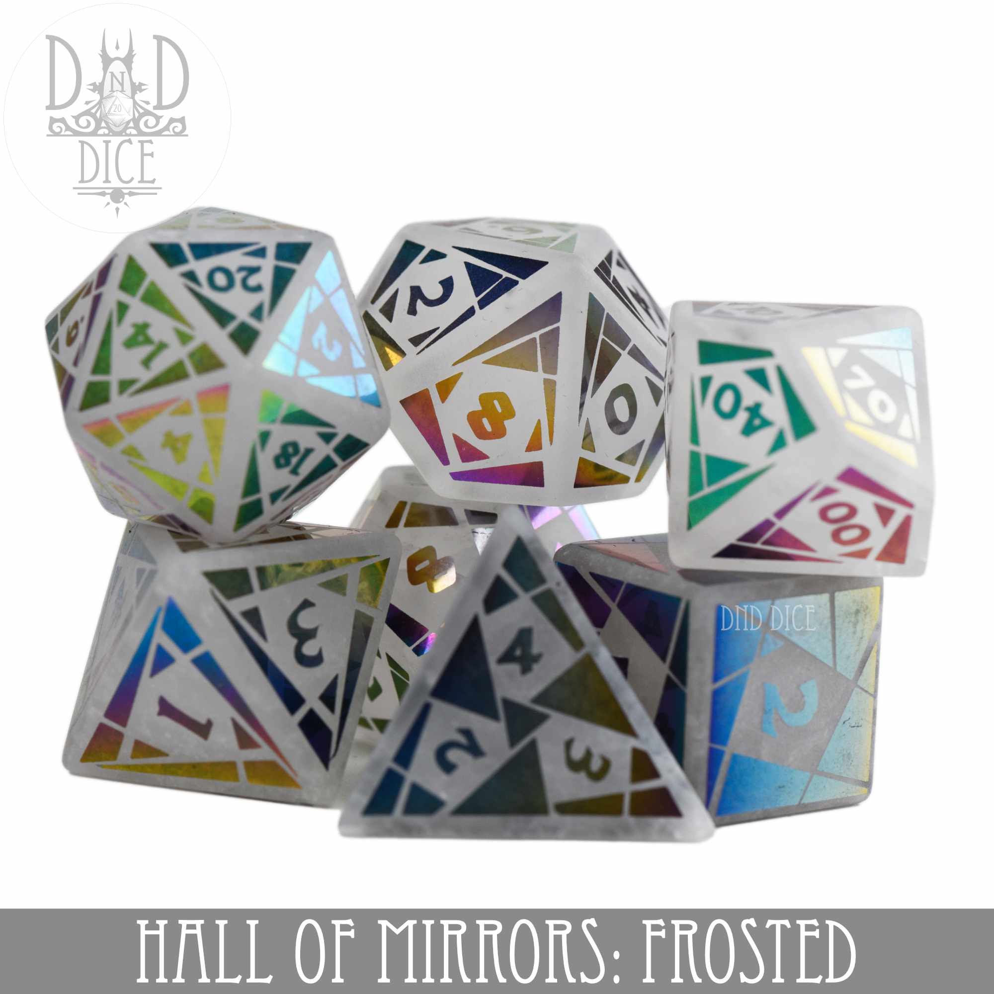 Hall of Mirrors: Frosted Dice Set (Gift Box)