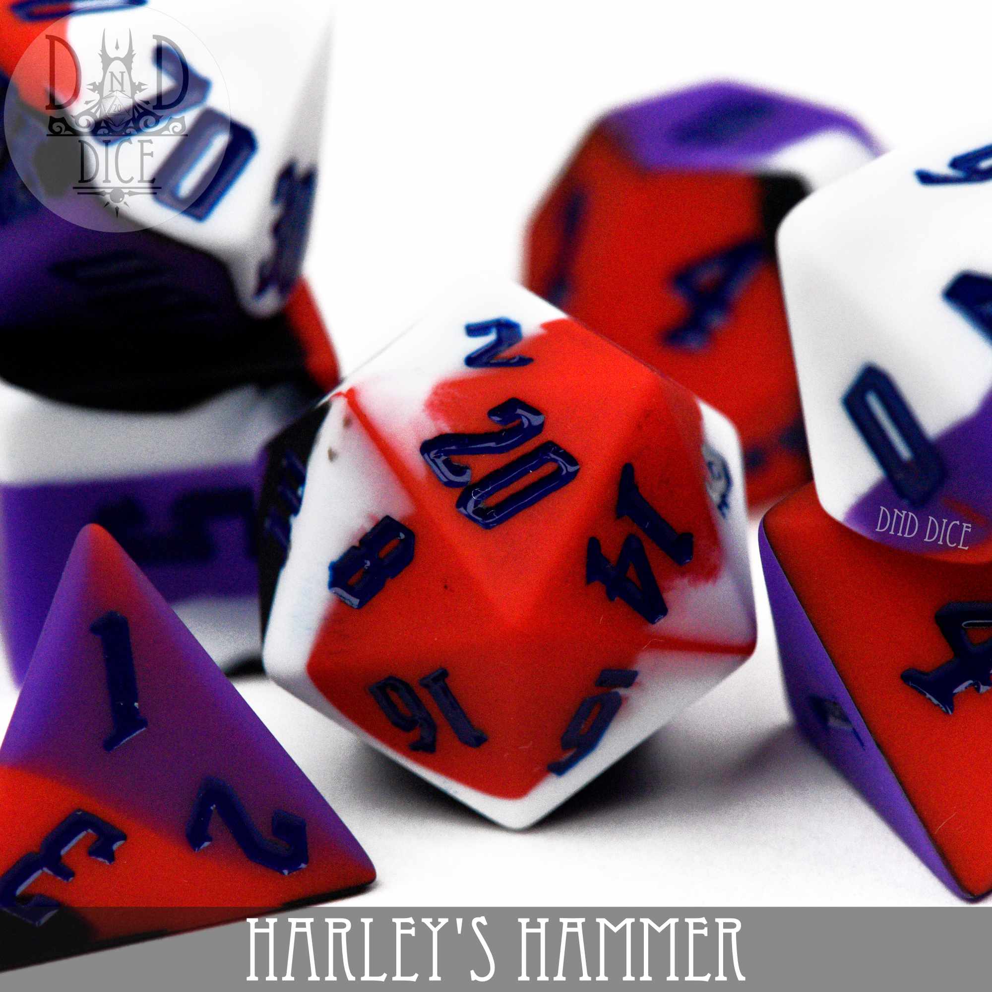 Harley's Hammer Silicone Dice Set