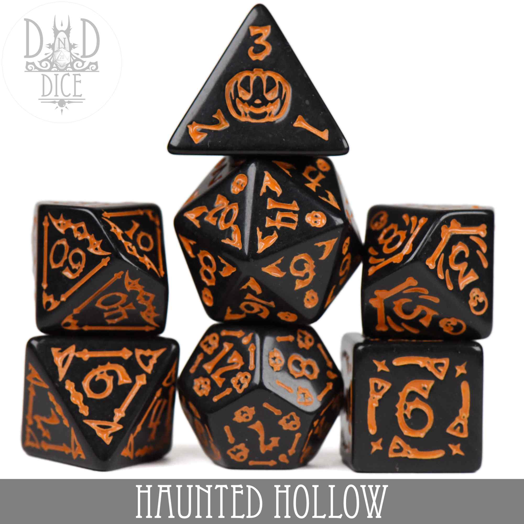 Haunted Hollow Dice Set (Black Friday)