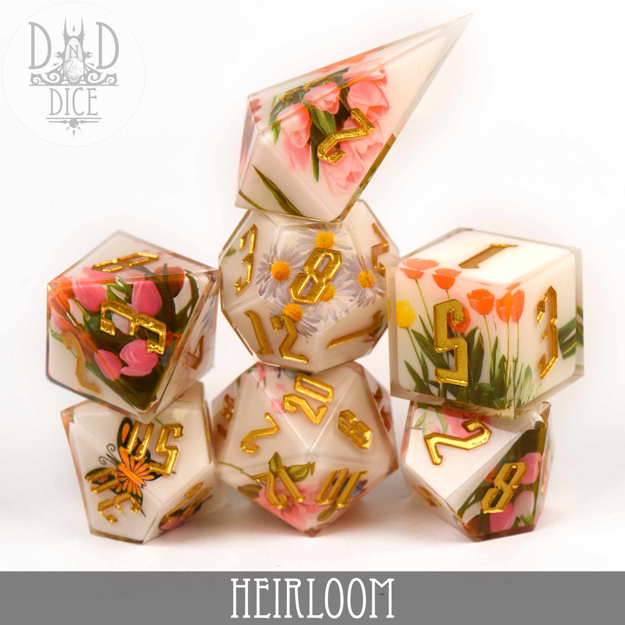 Heirloom Handmade Dice Set