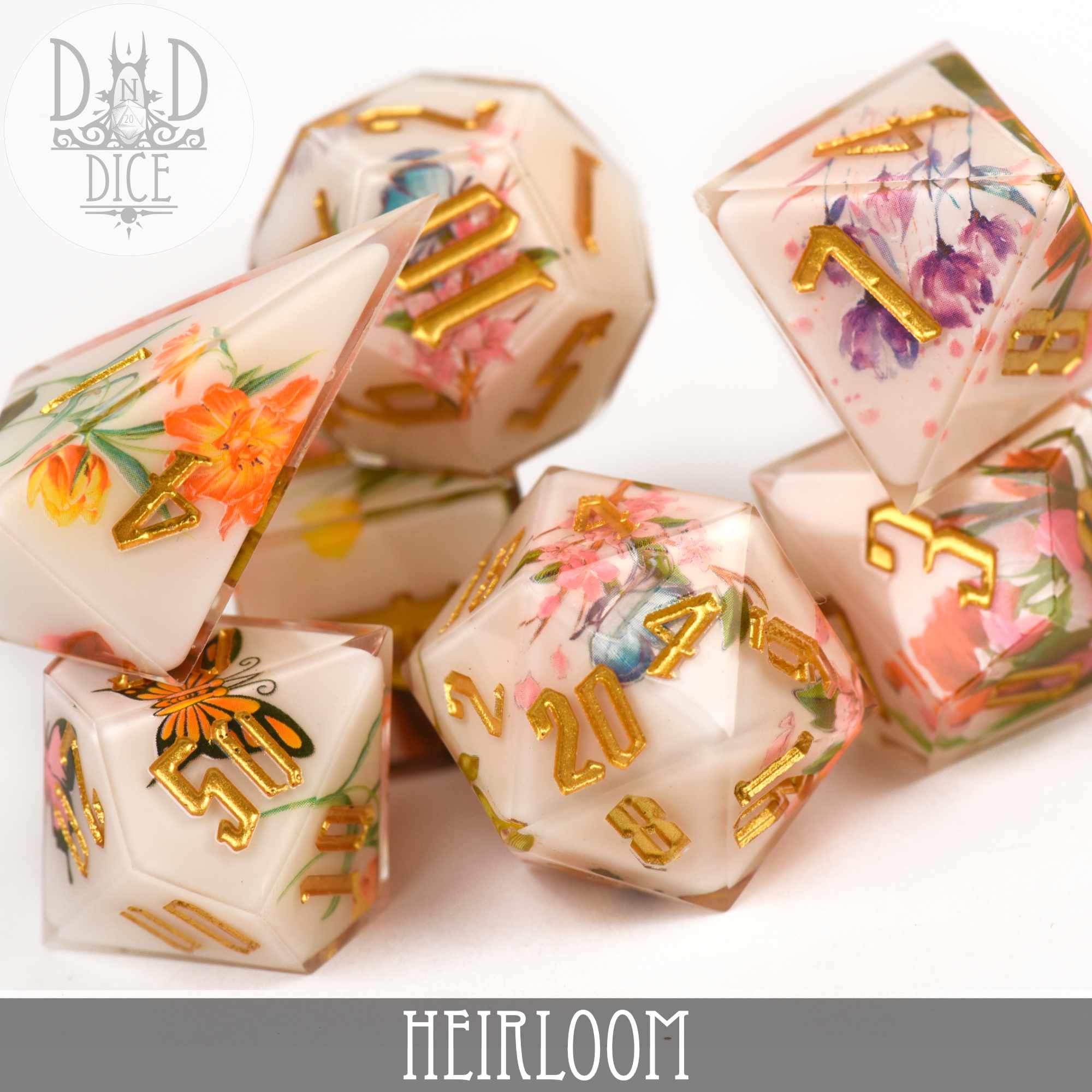 Heirloom Handmade Dice Set