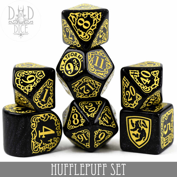 Harry Potter - Hufflepuff Dice Set