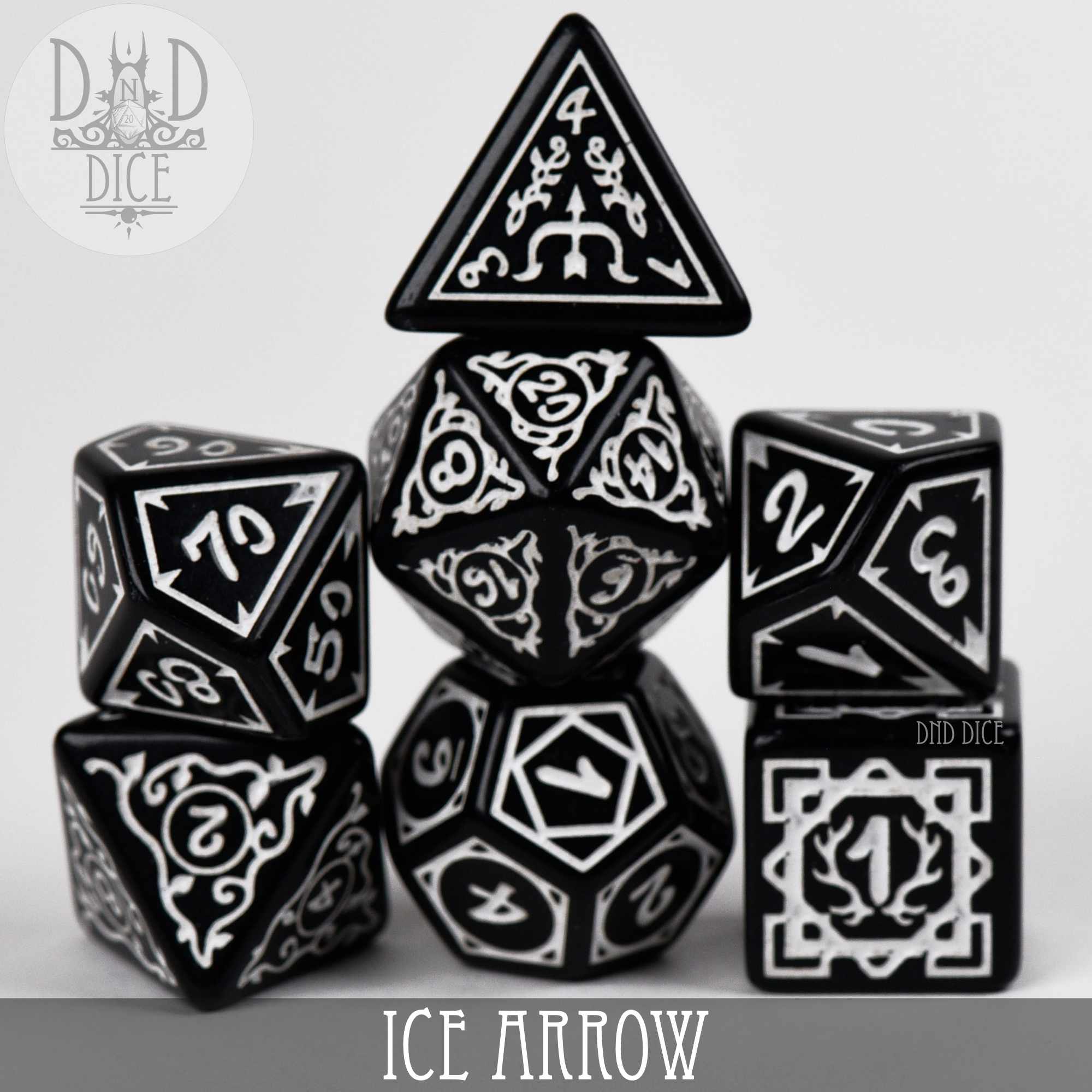 Ice Arrow Dice Set