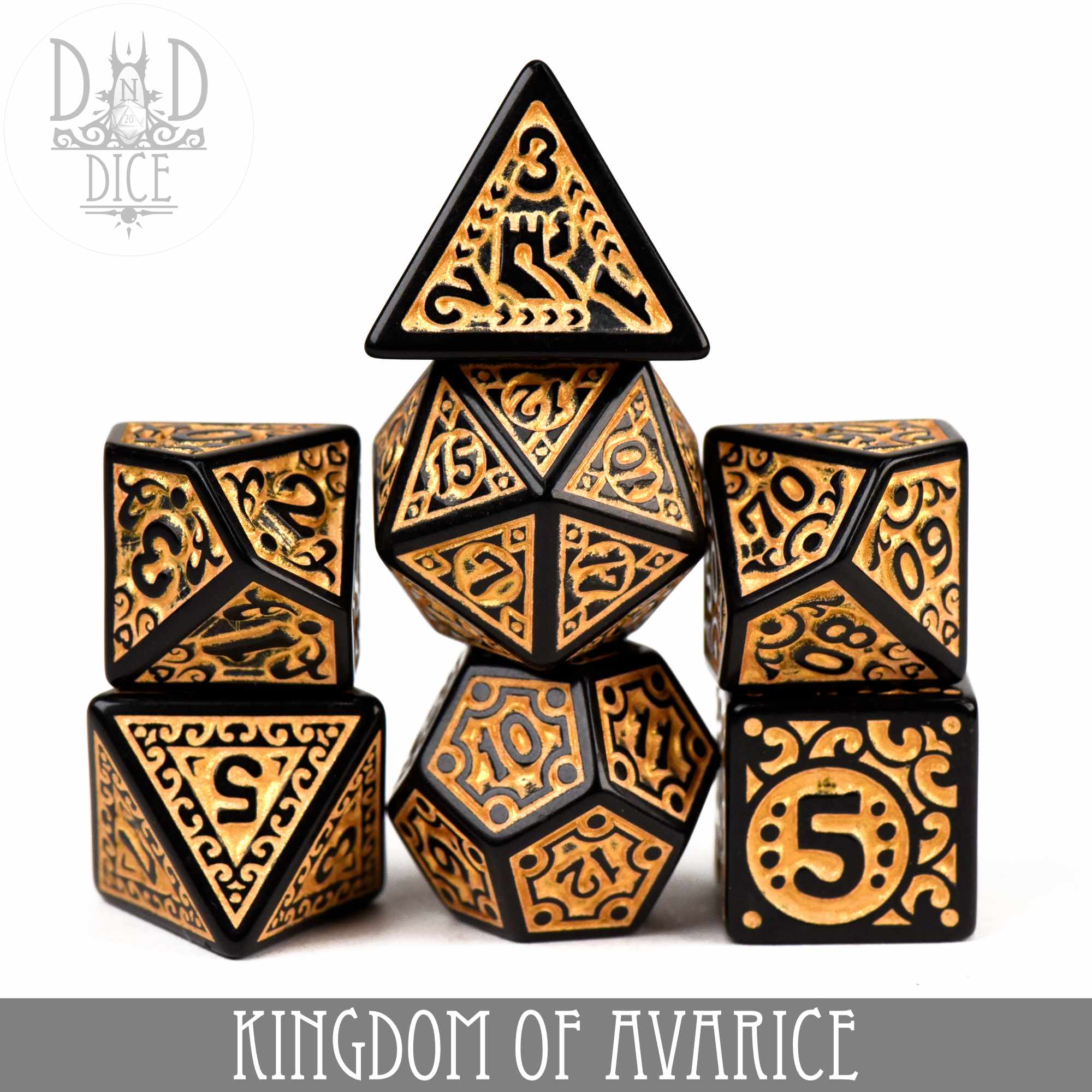 Kingdom of Avarice Dice Set