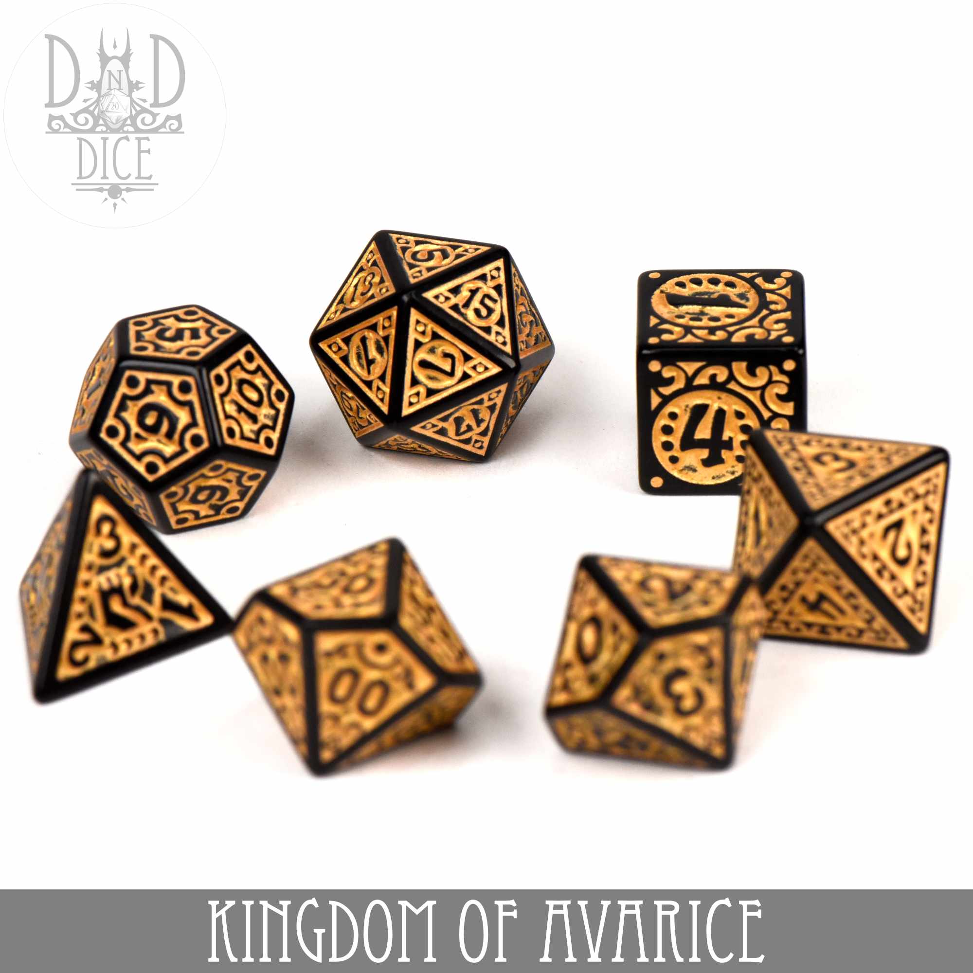 Kingdom of Avarice Dice Set