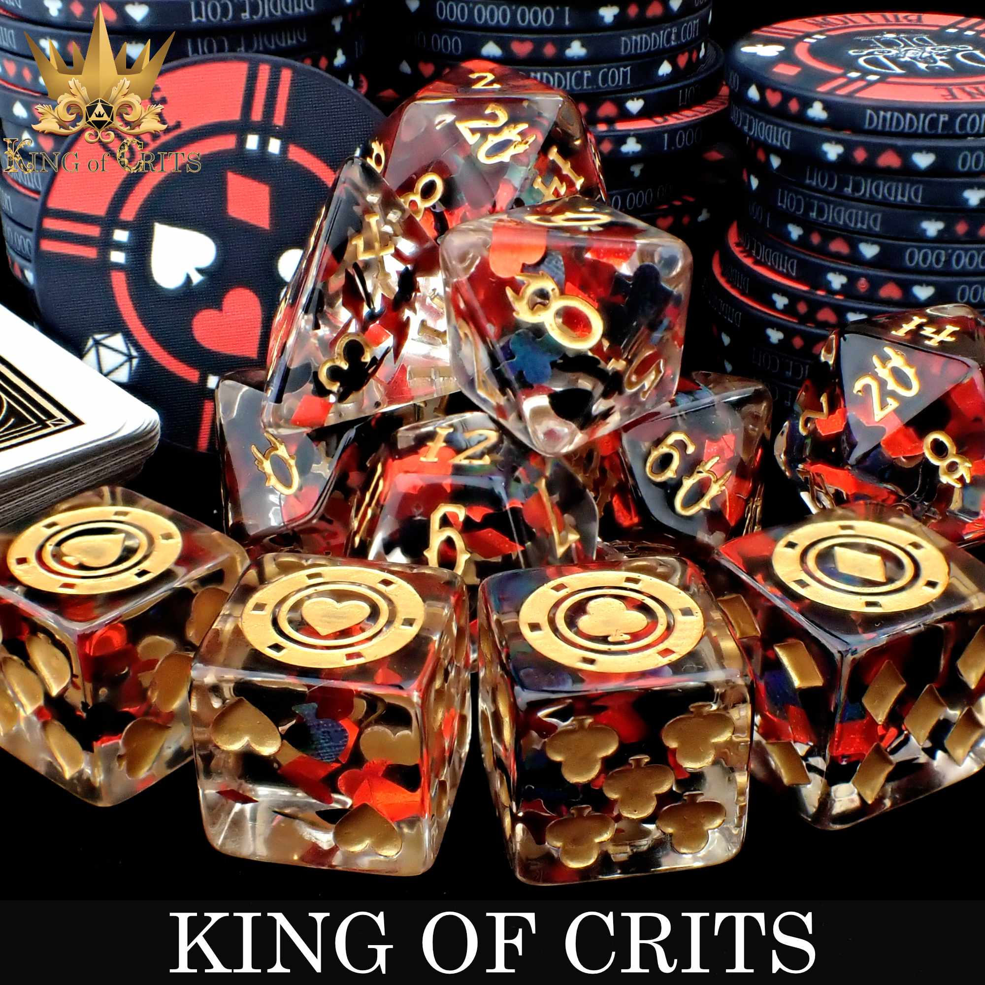 King of Crits 11 Dice Set