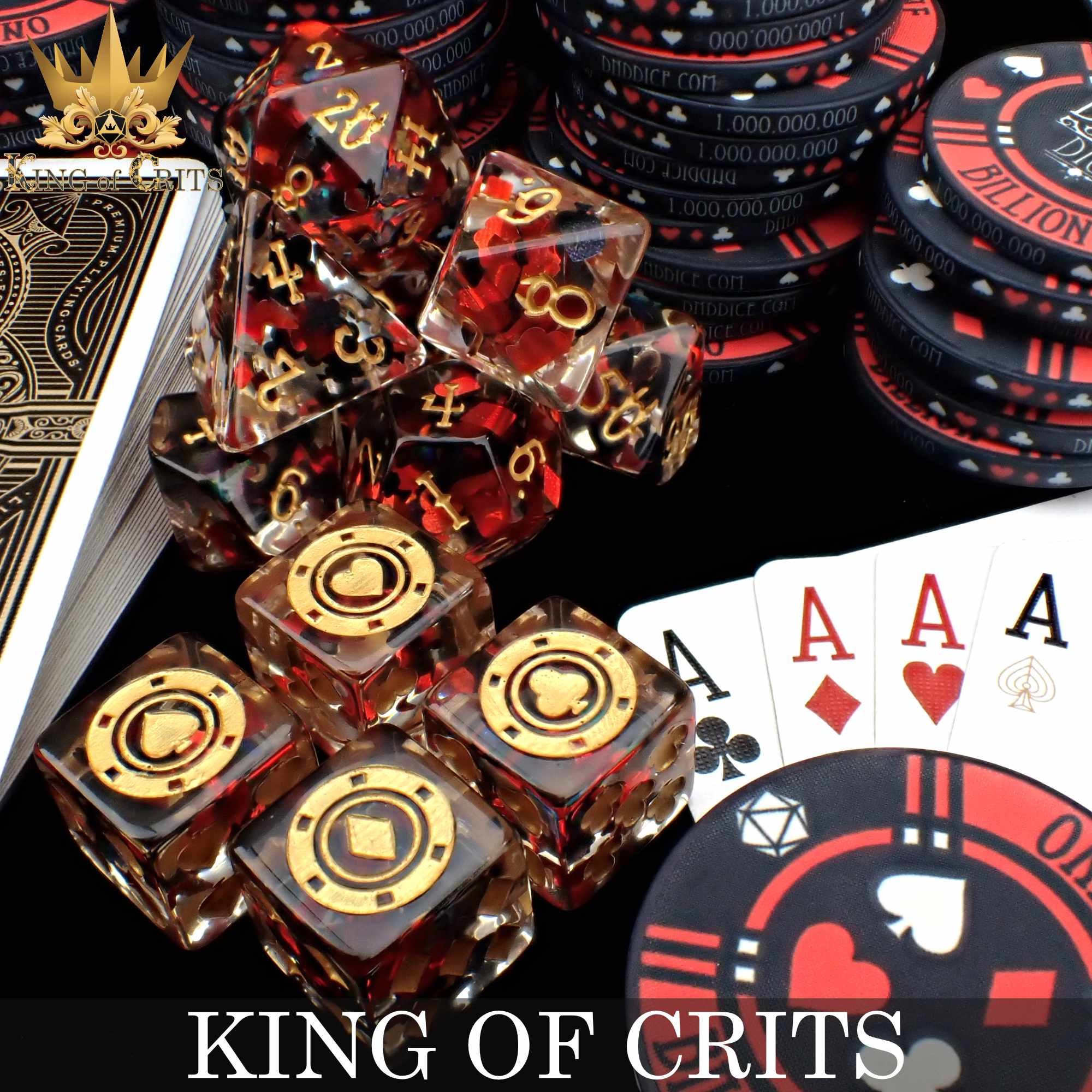 King of Crits 11 Dice Set