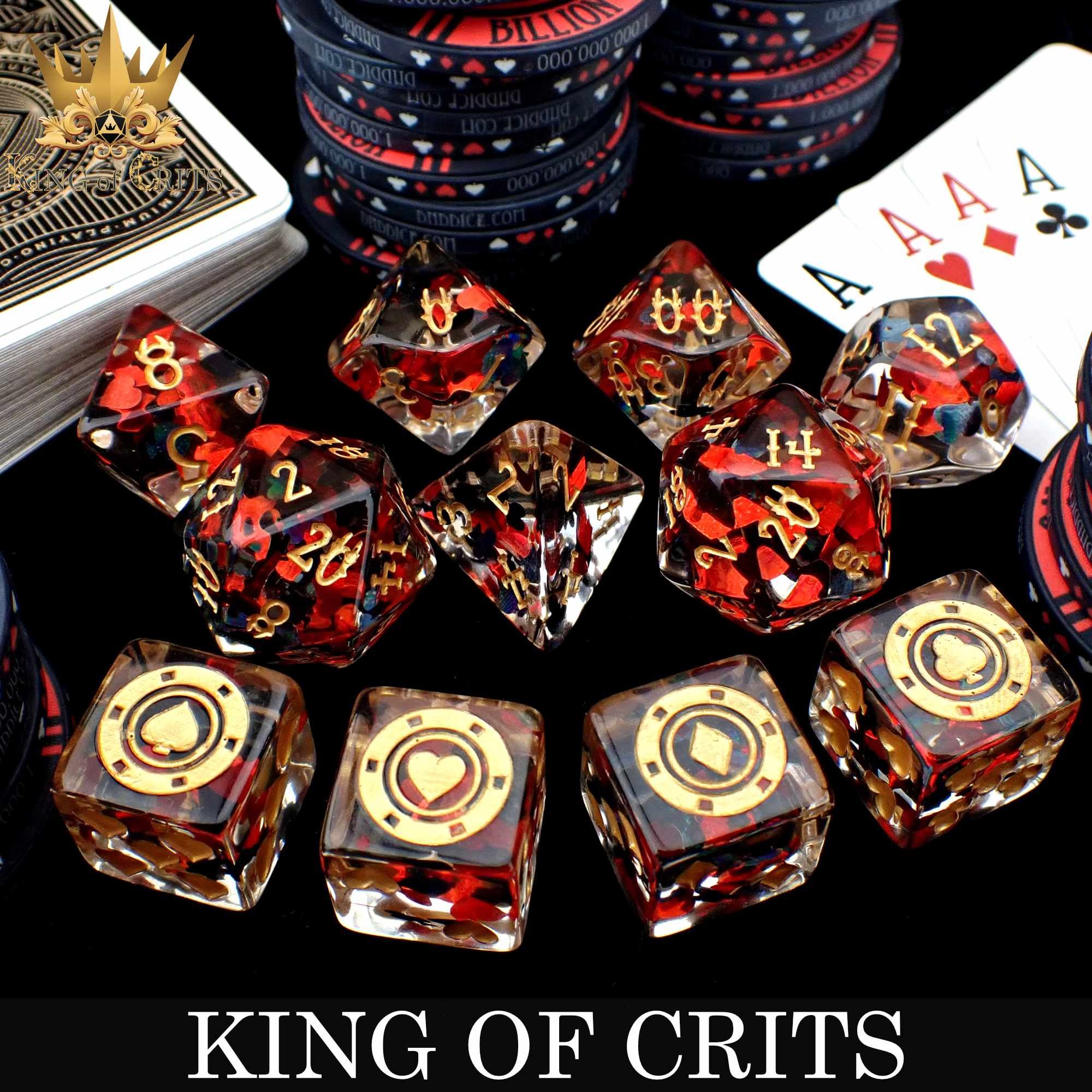 King of Crits 11 Dice Set