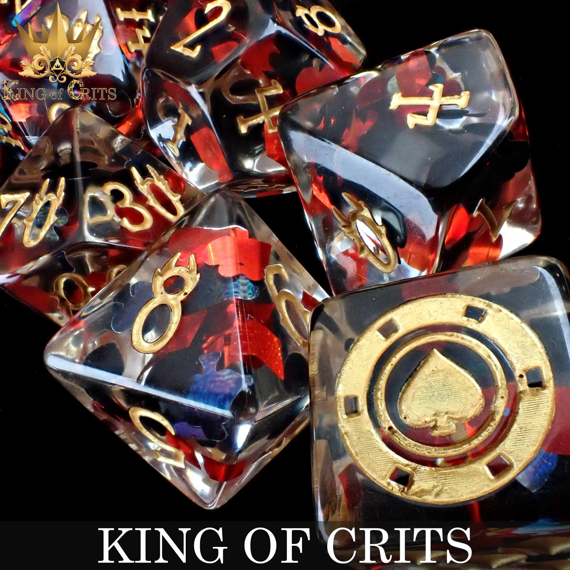 King of Crits 11 Dice Set