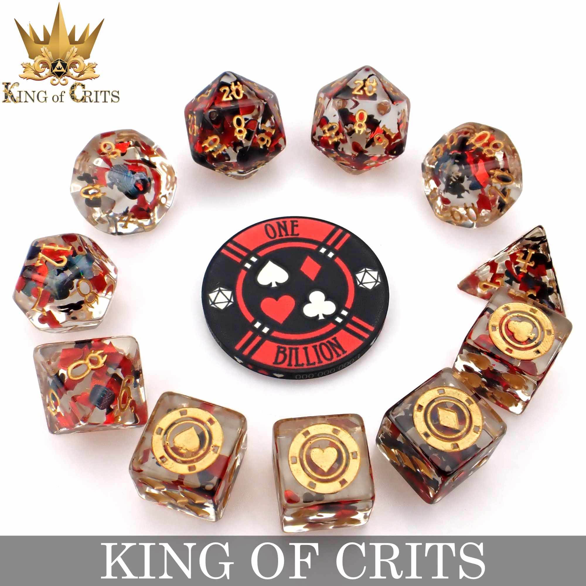 King of Crits 11 Dice Set