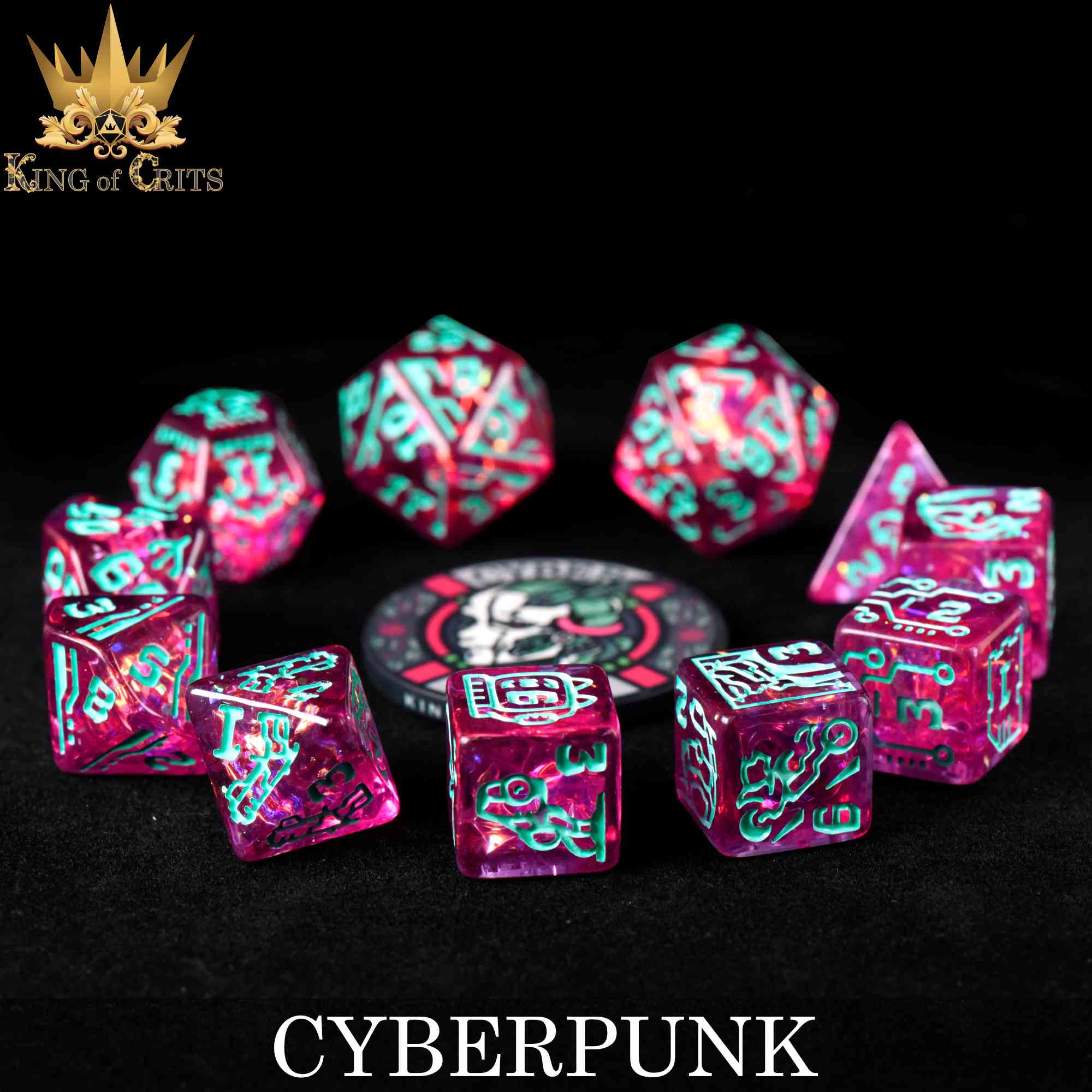 Cyberpunk 11 Dice Set