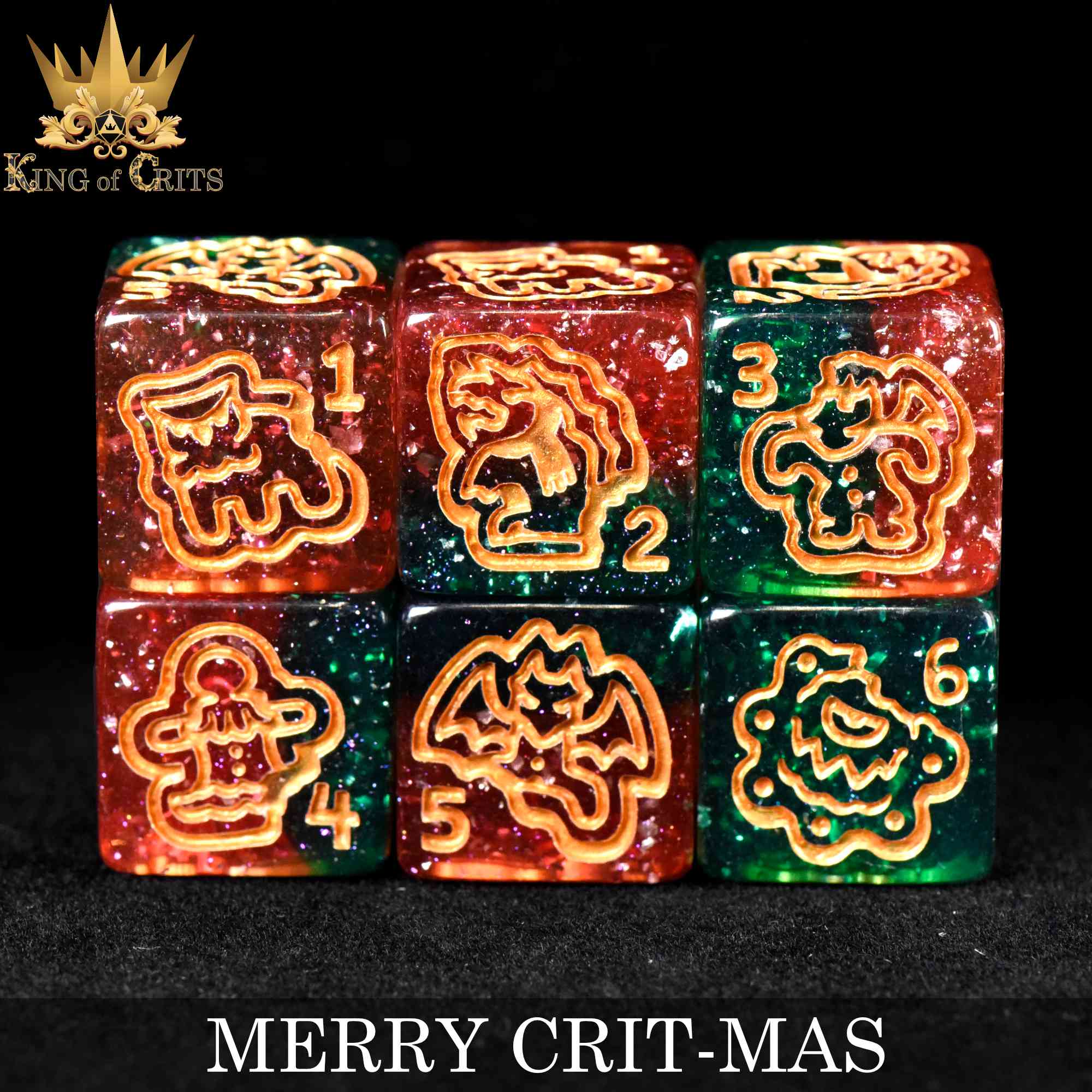 Merry Crit-Mas 11 Dice Set