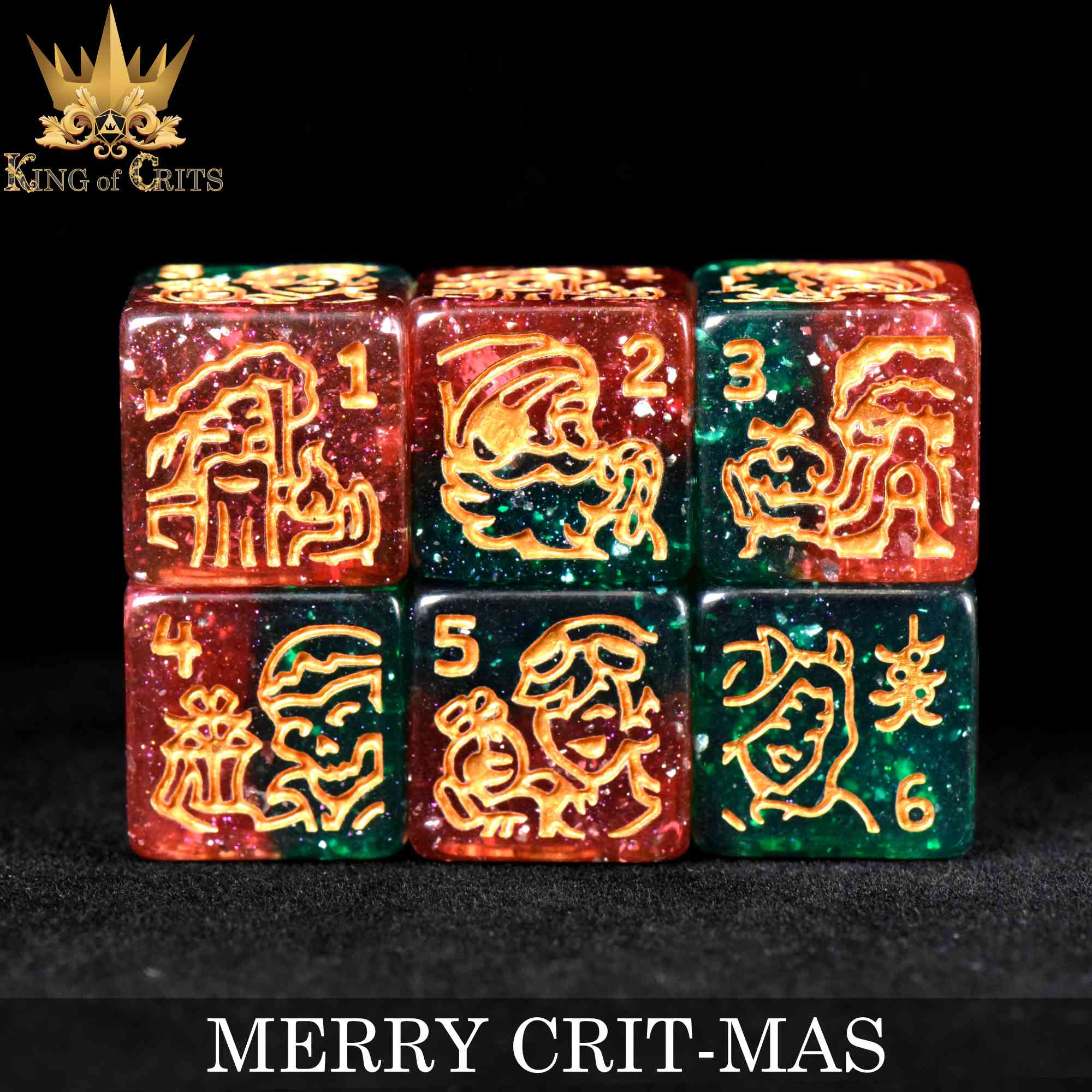 Merry Crit-Mas 11 Dice Set