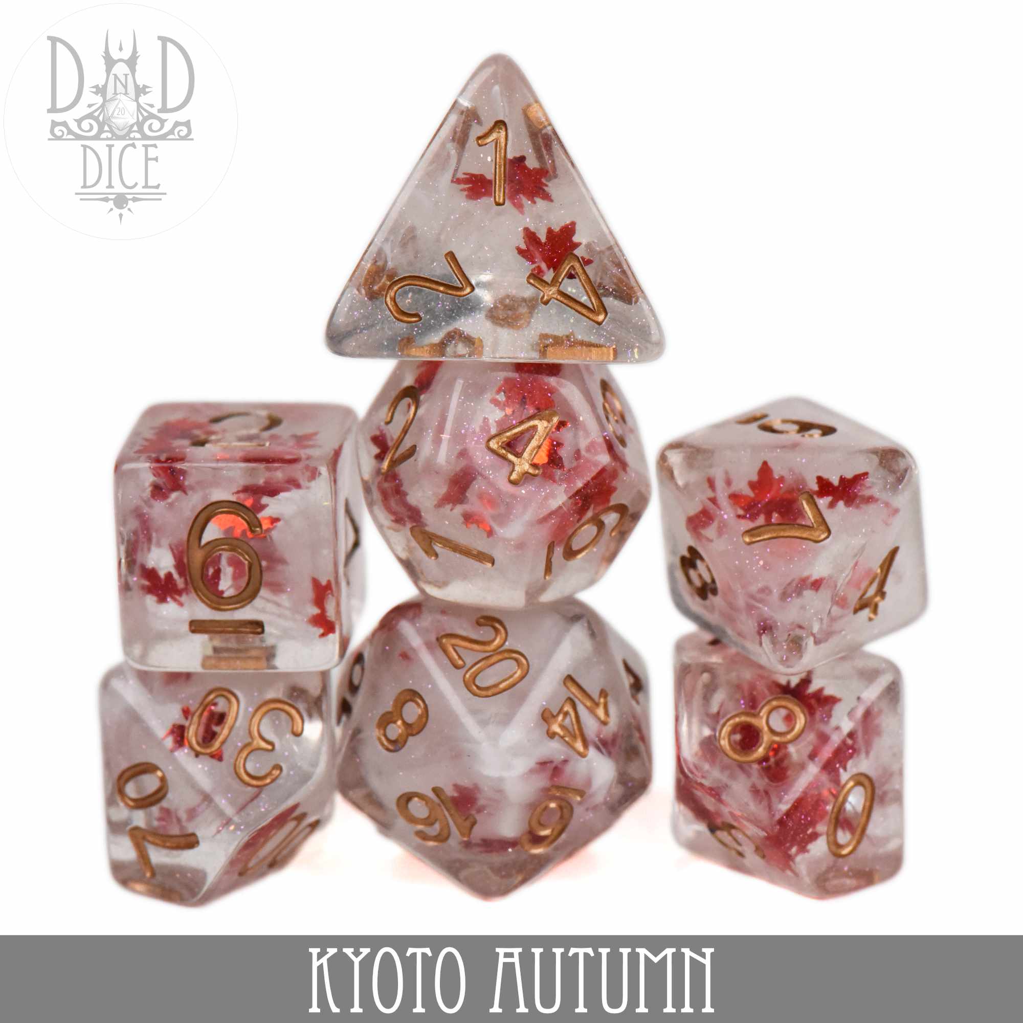 Kyoto Autumn Dice Set