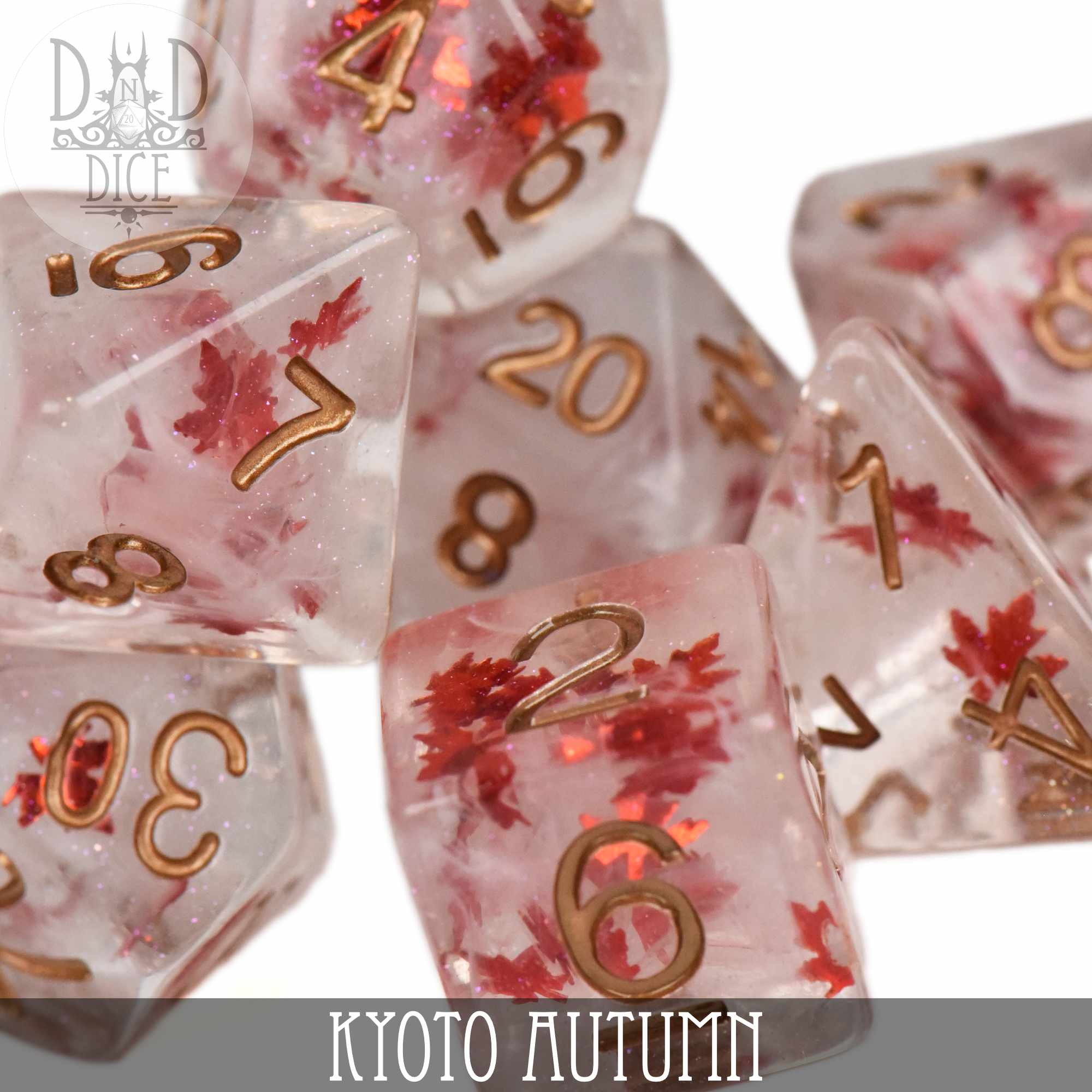 Kyoto Autumn Dice Set