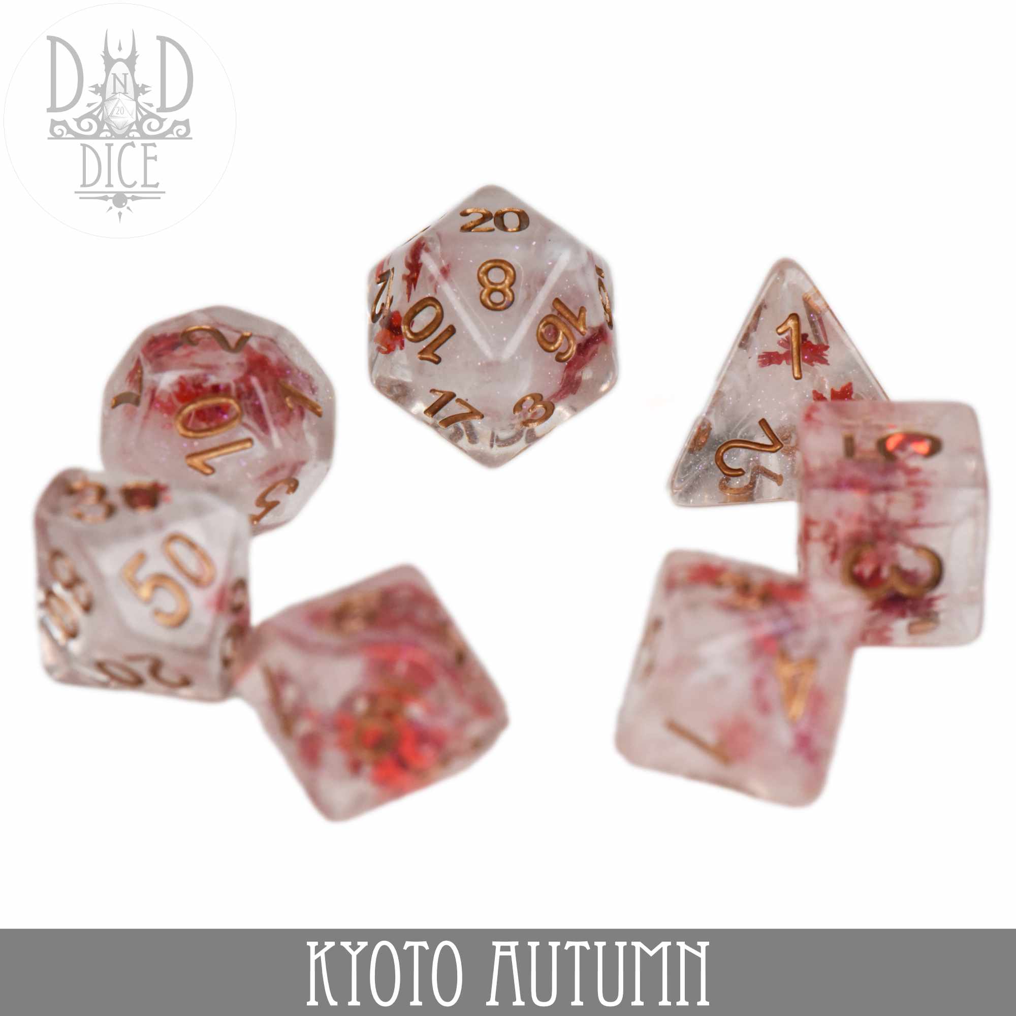 Kyoto Autumn Dice Set