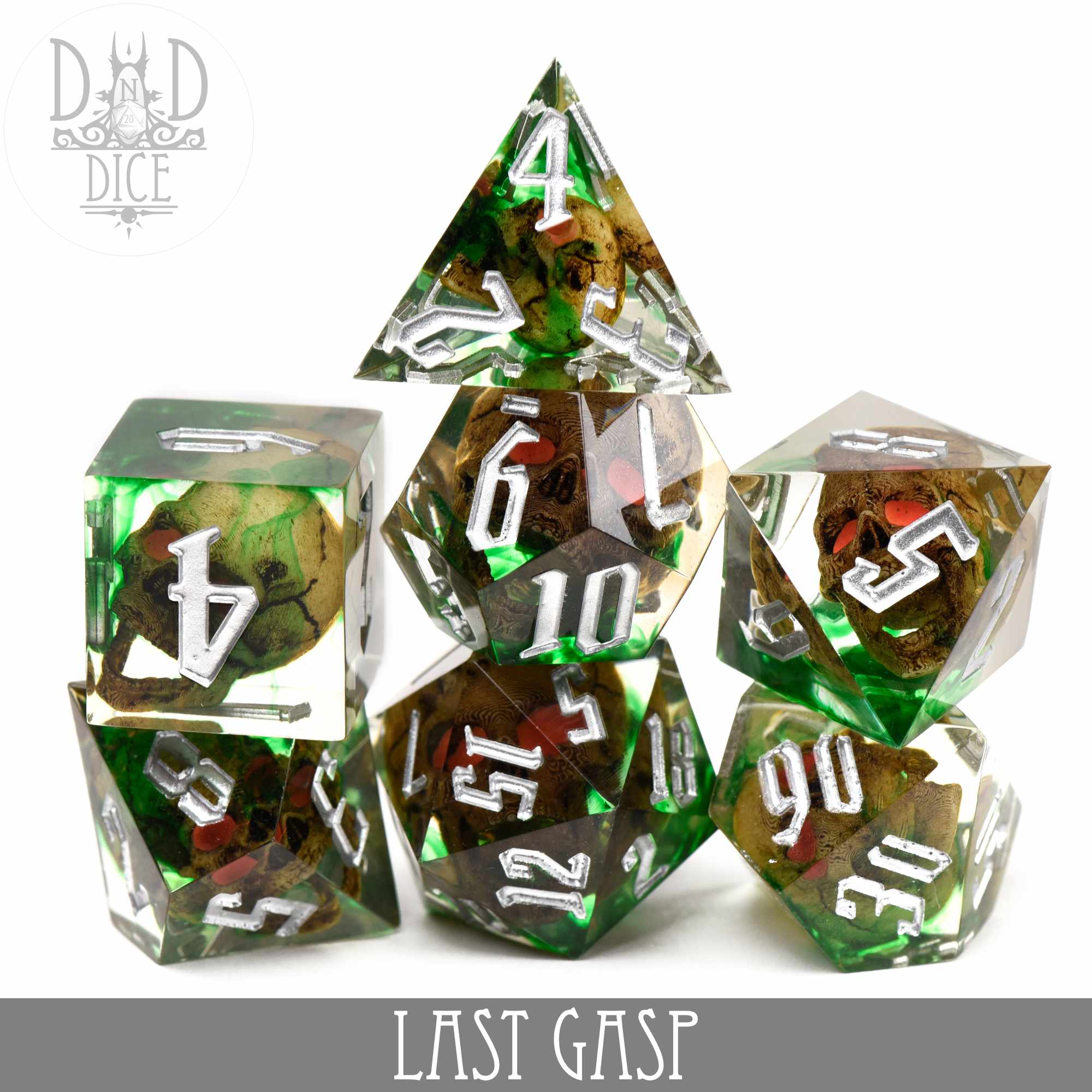 Last Gasp Handmade Dice Set