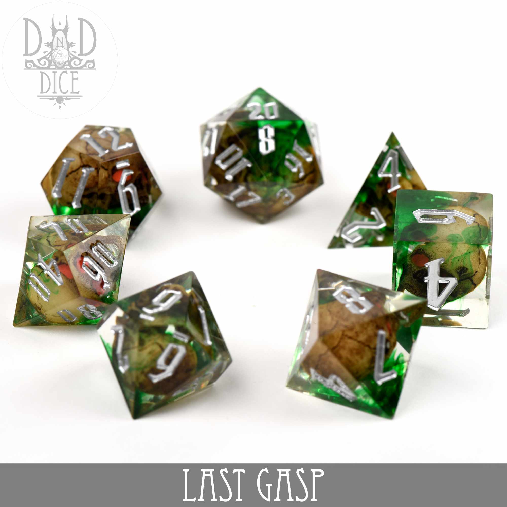 Last Gasp Handmade Dice Set