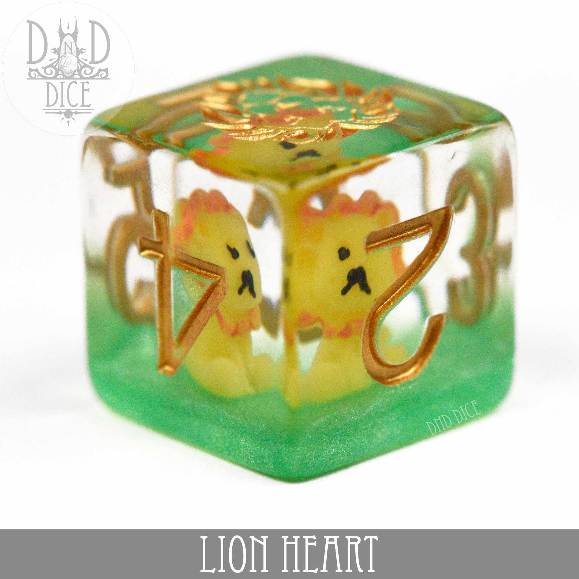 Lion Heart 7 dice set