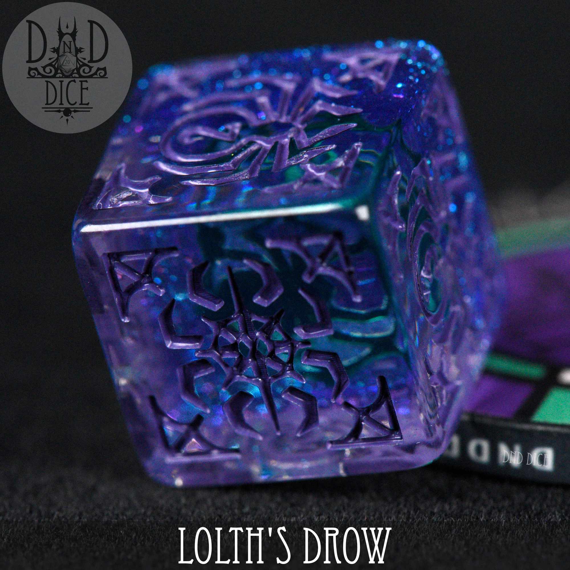 Lolth's Drow 11 Dice Set