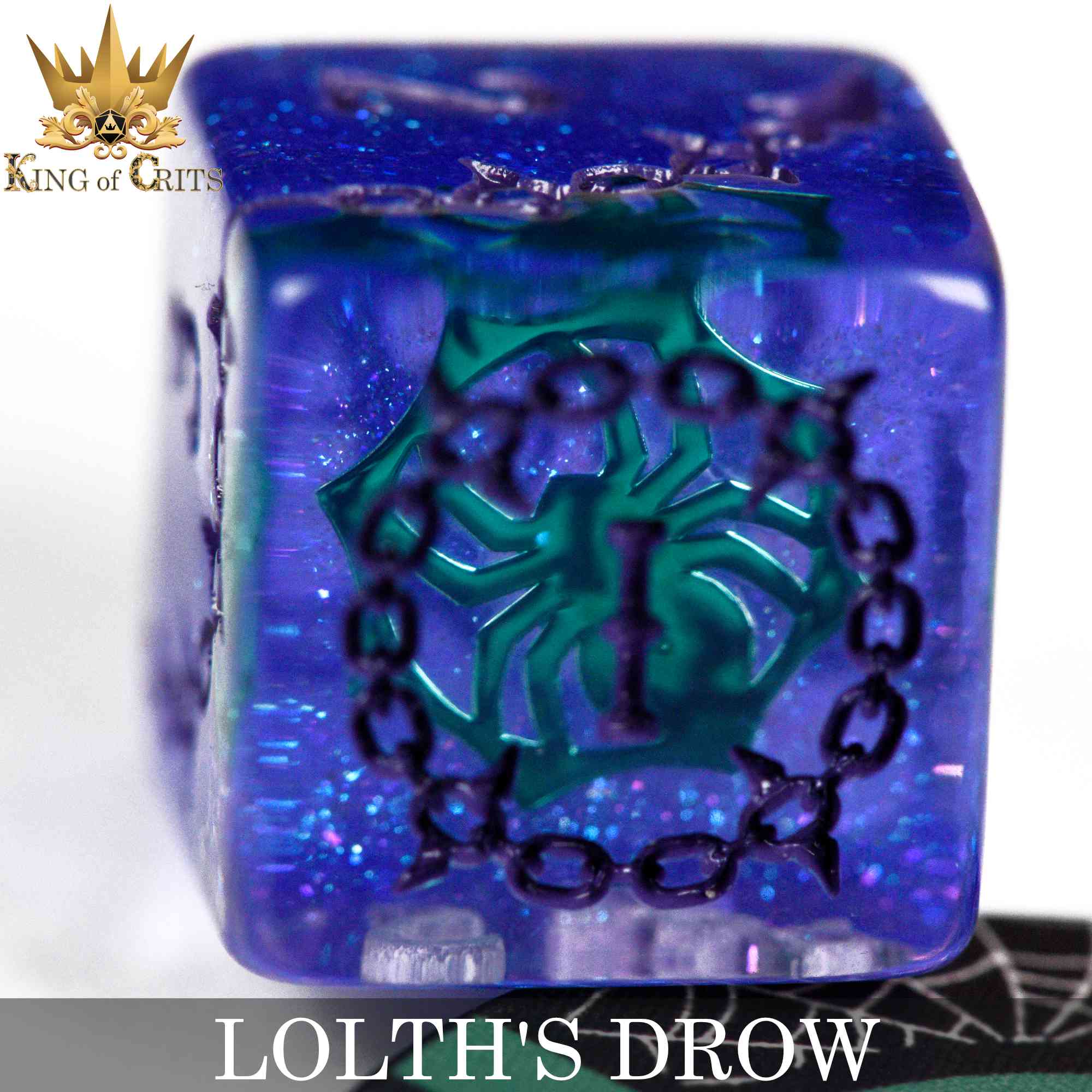 Lolth's Drow 11 Dice Set