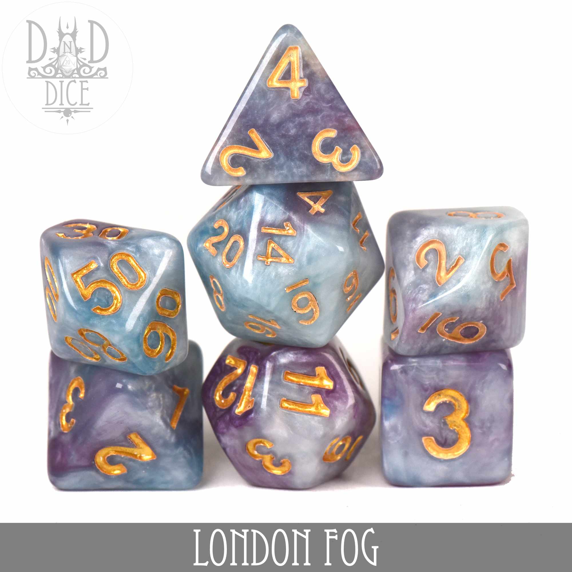 London Fog Dice Set