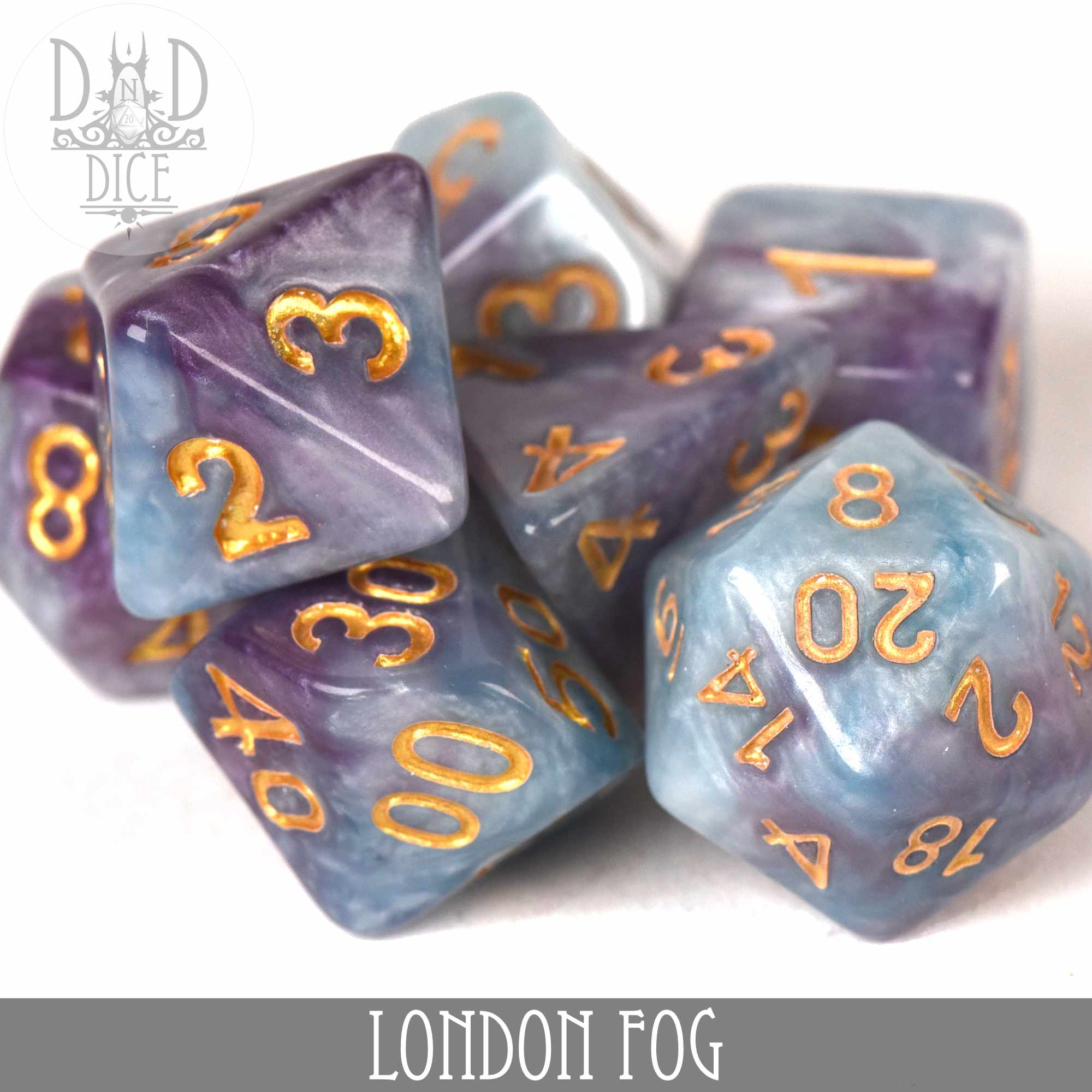 London Fog Dice Set