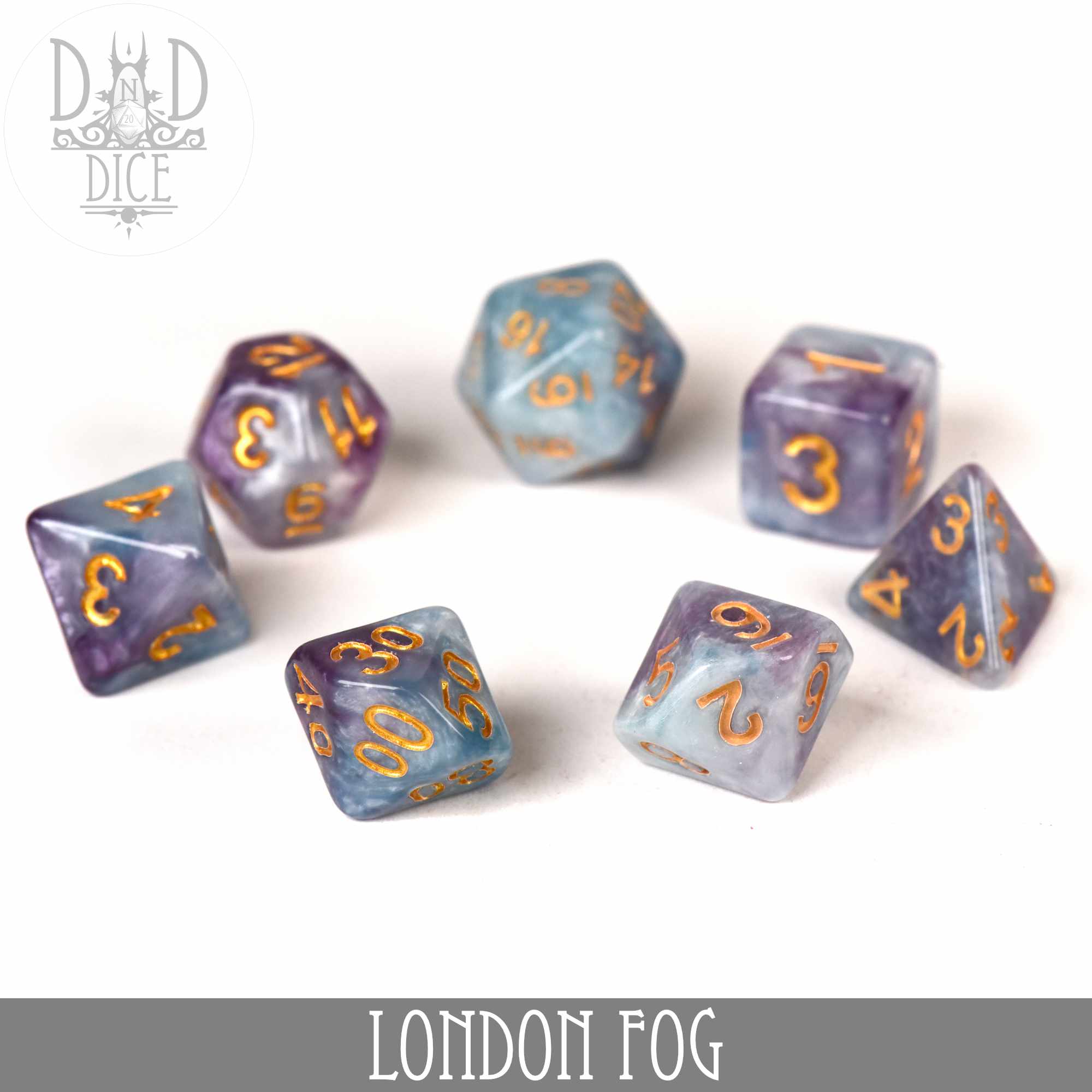 London Fog Dice Set