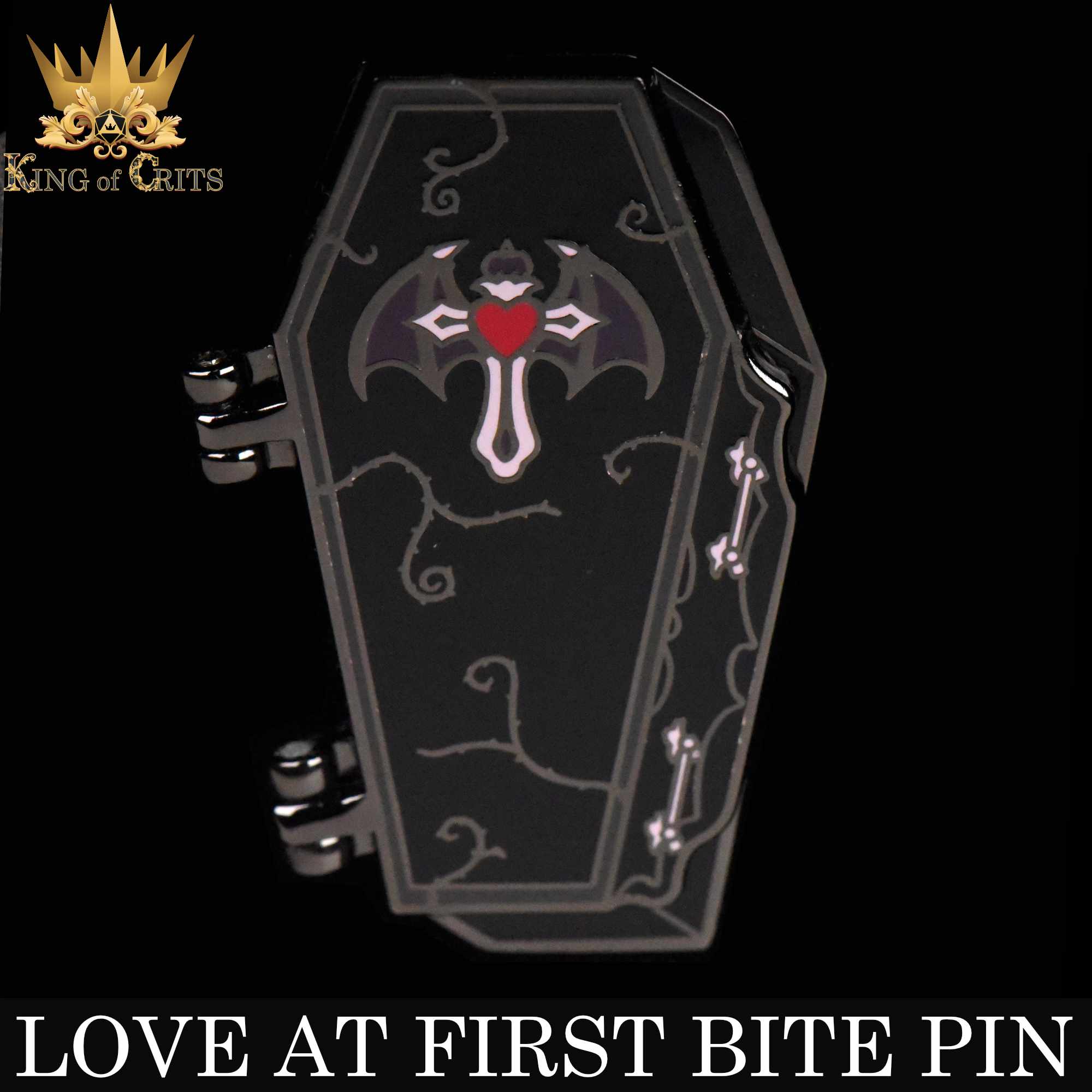 Love at first Bite Enamel Pin