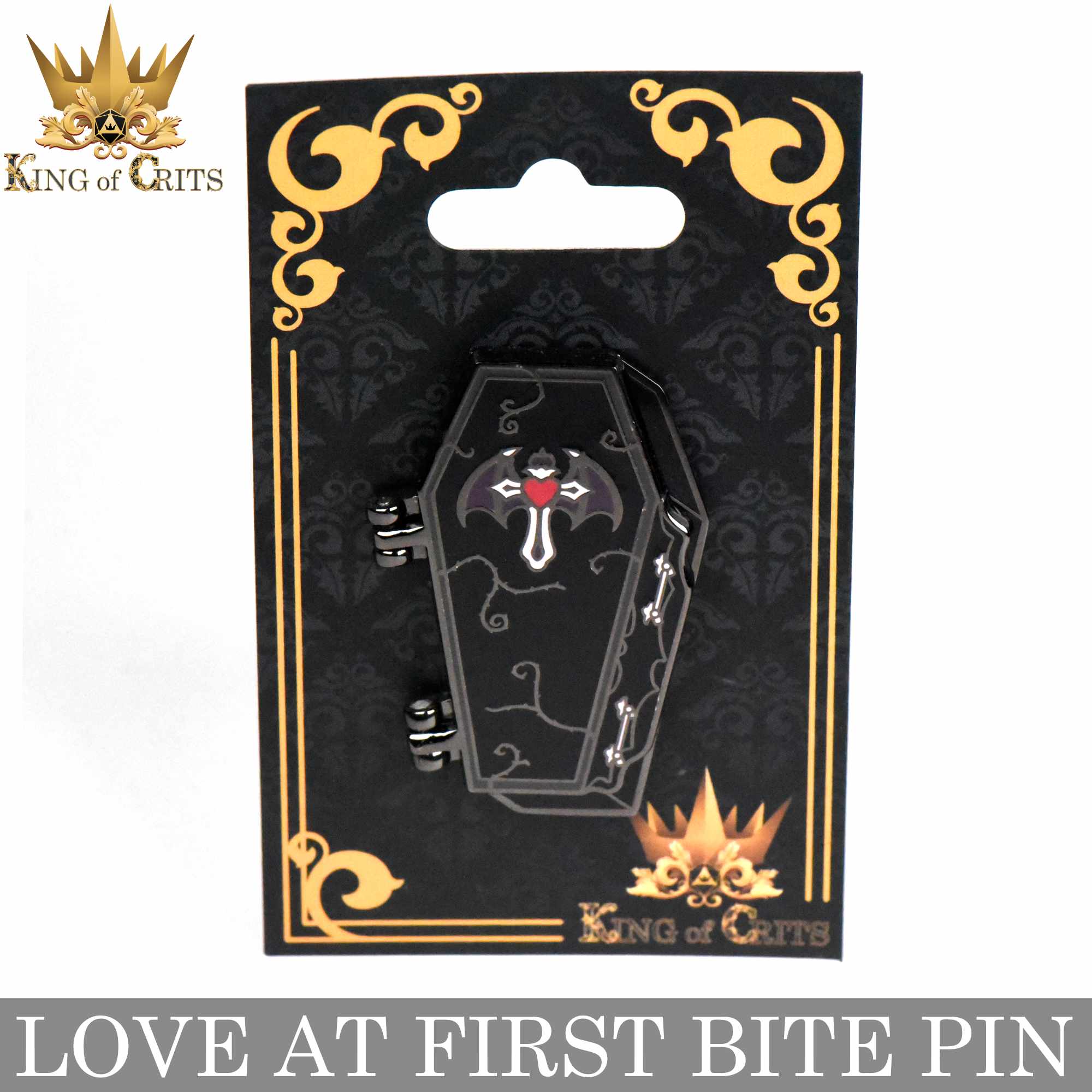 Love at first Bite Enamel Pin