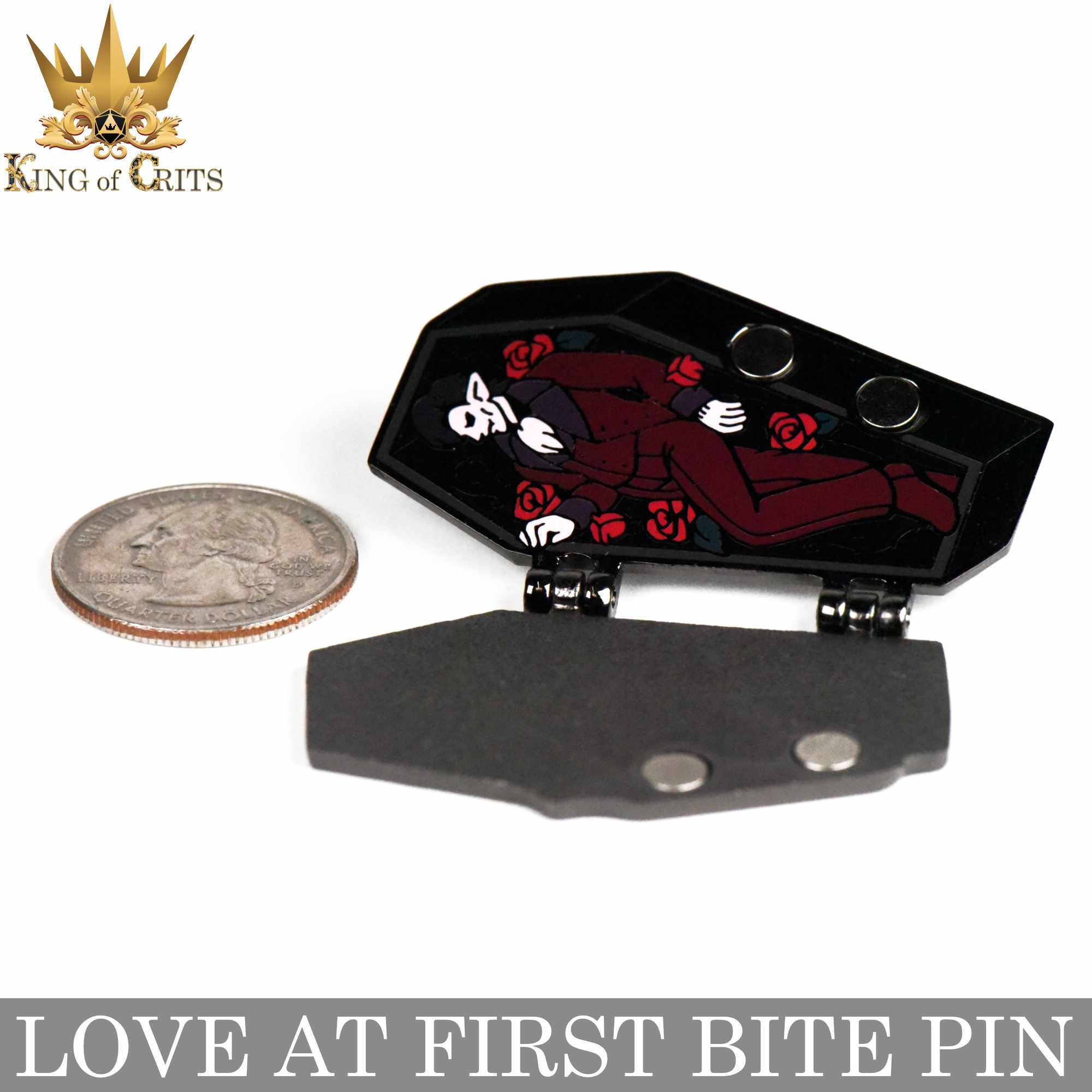 Love at first Bite Enamel Pin