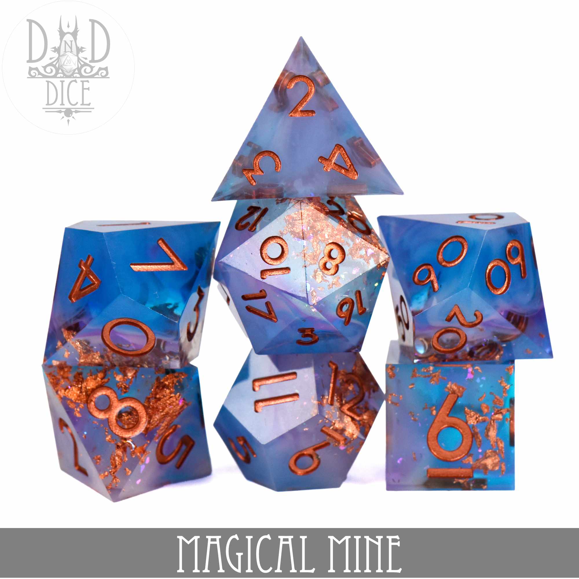 Magical Mine Handmade Dice Set