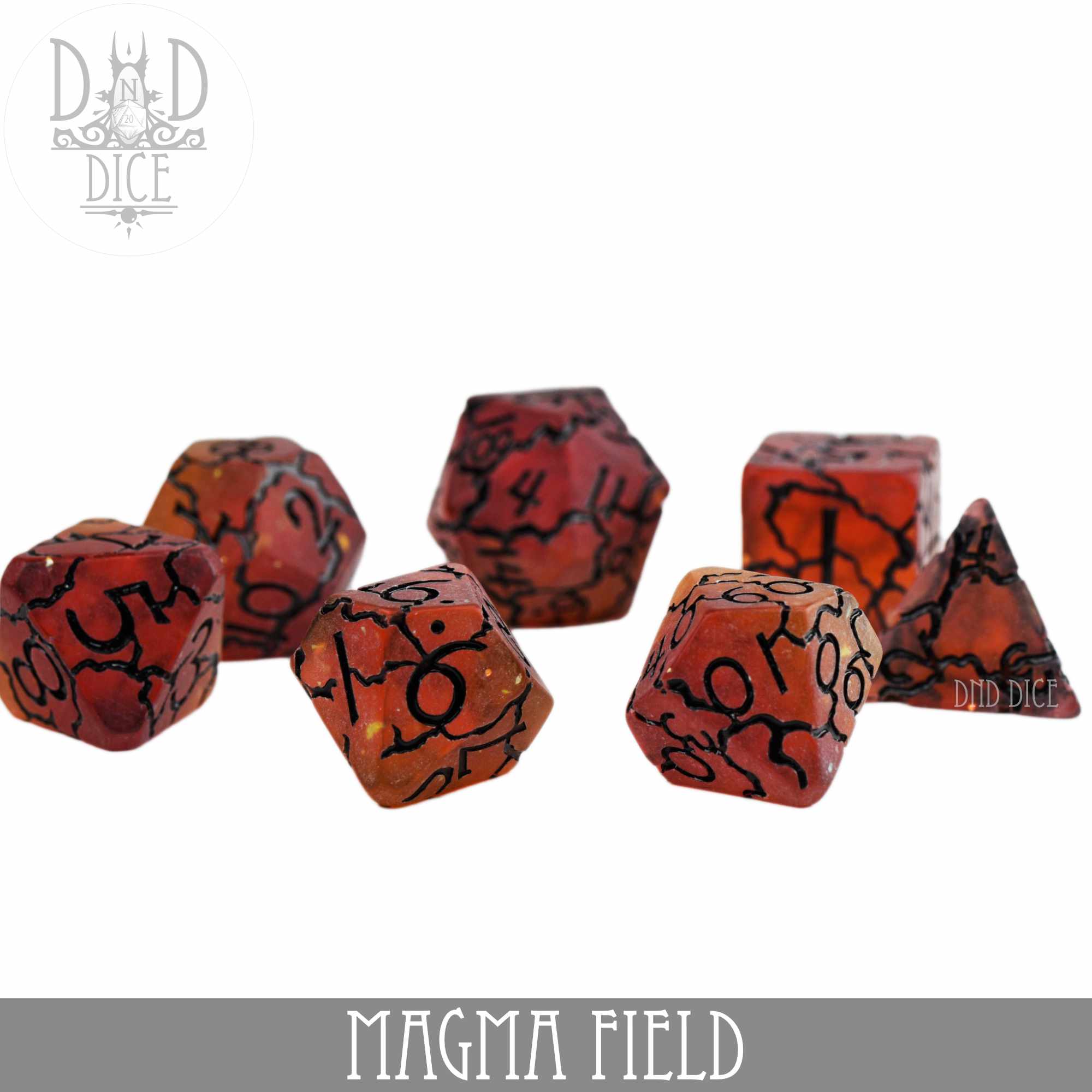 Magma Field Dice Set