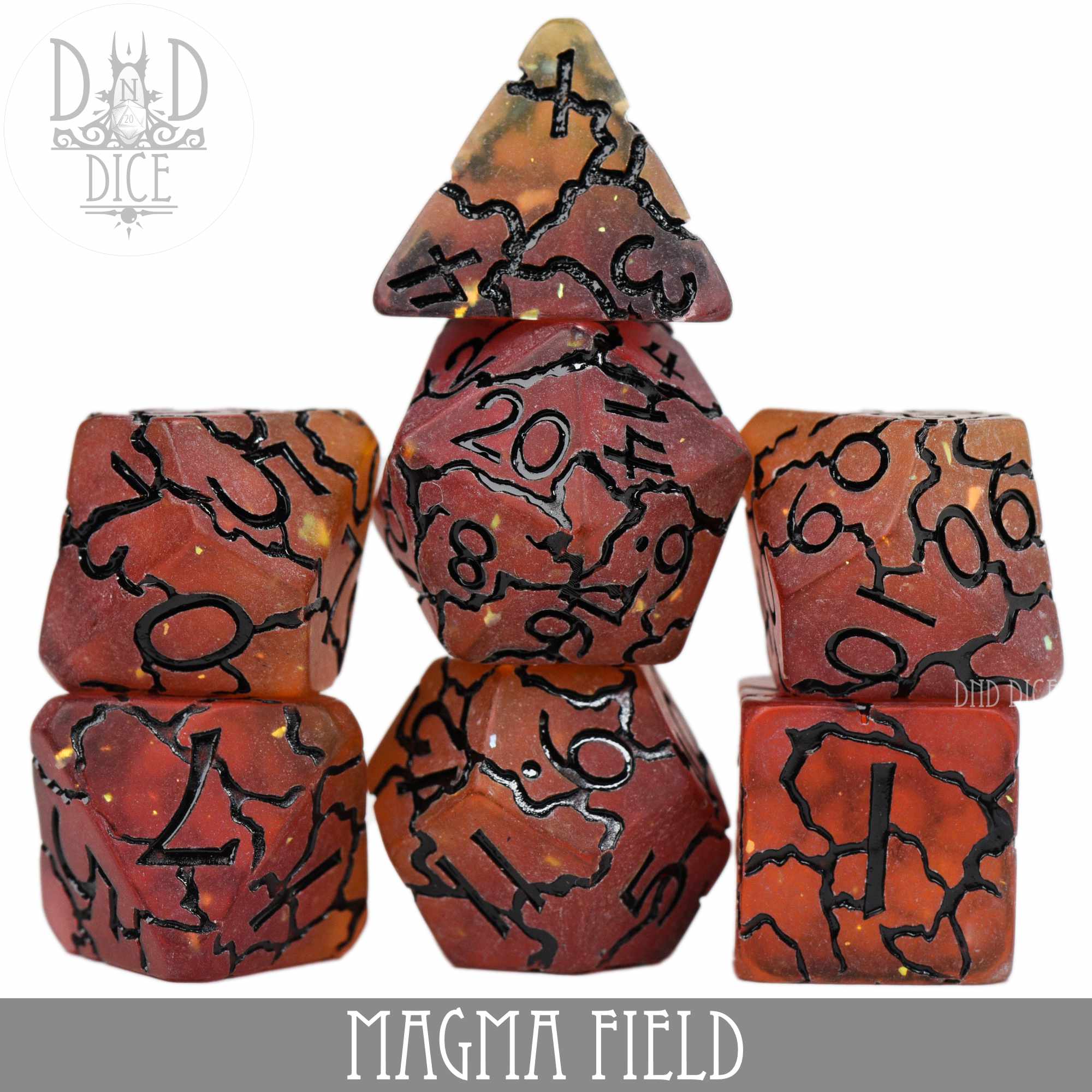 Magma Field Dice Set