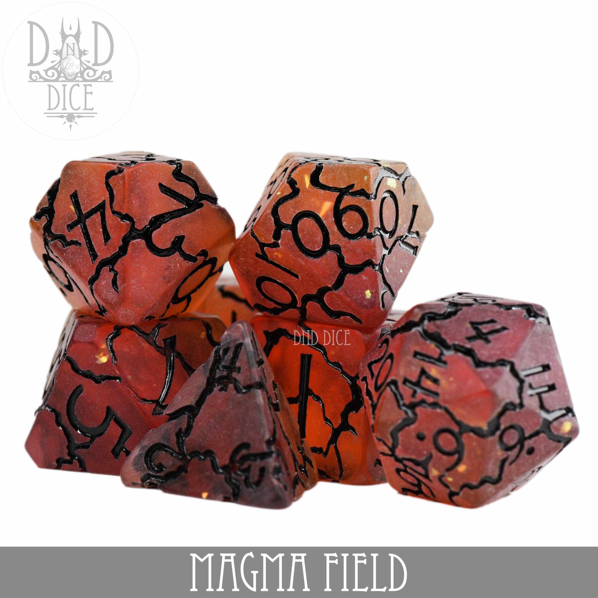 Magma Field Dice Set