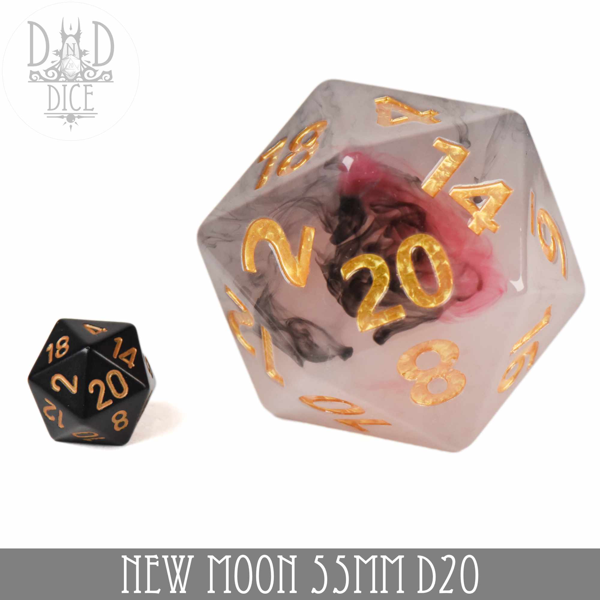 55mm D20 - New Moon