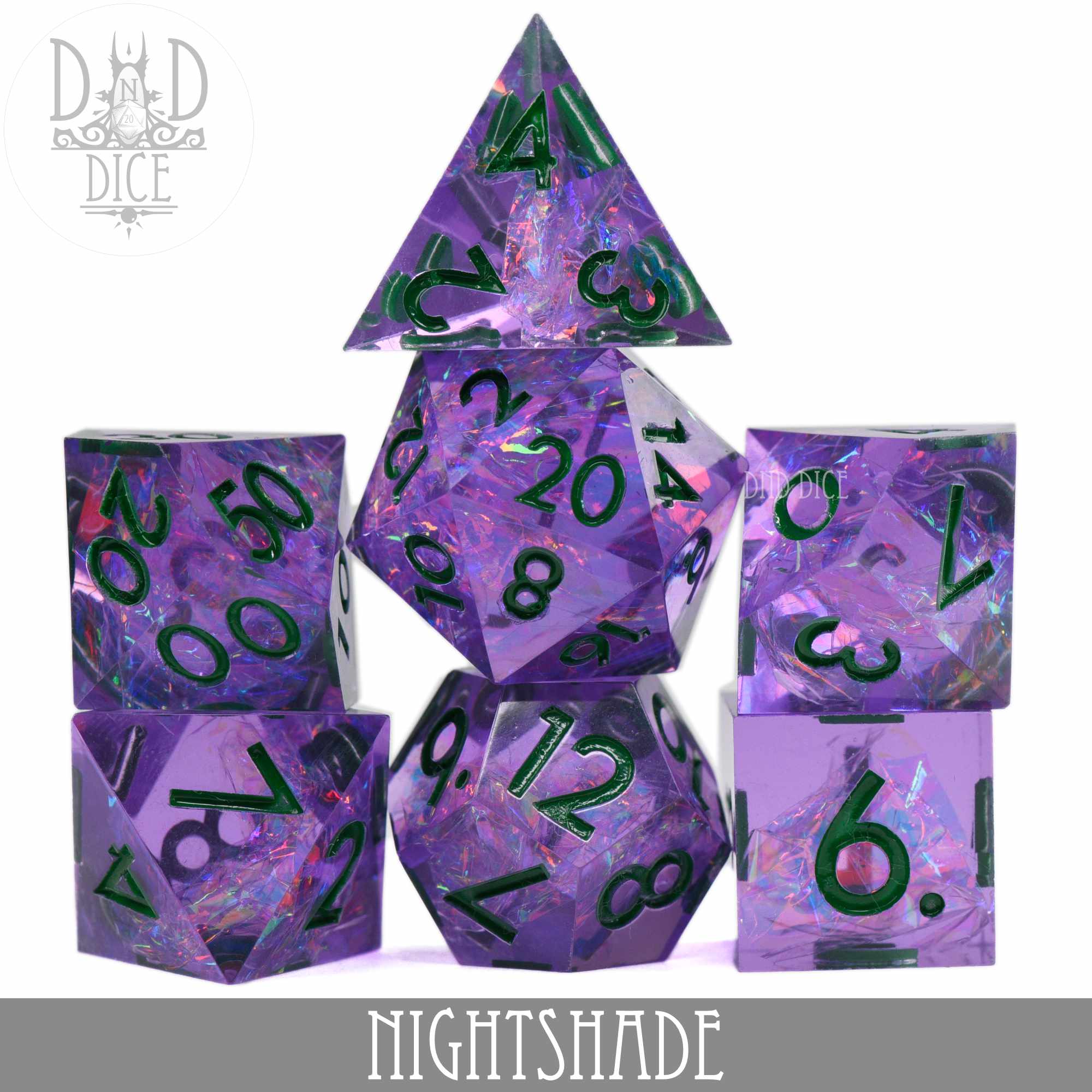 Nightshade Handmade Dice Set