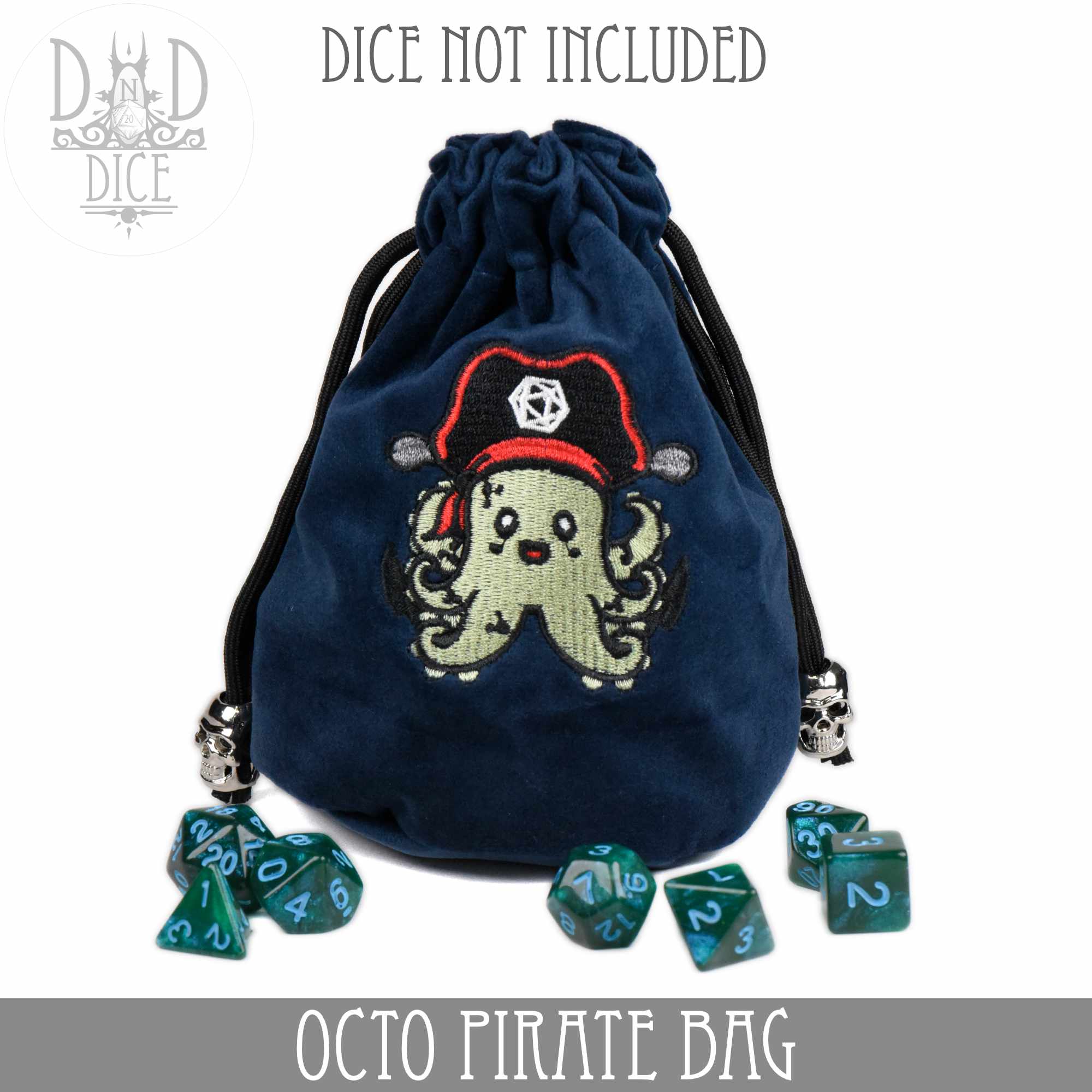 Octo Pirate Dice Bag